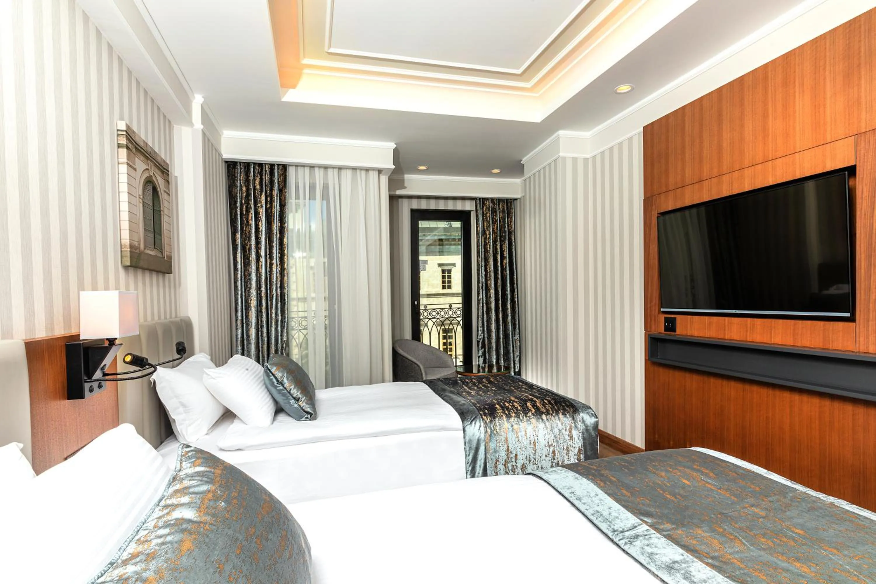 TV and multimedia, Bed in Mukarnas Pera Hotel