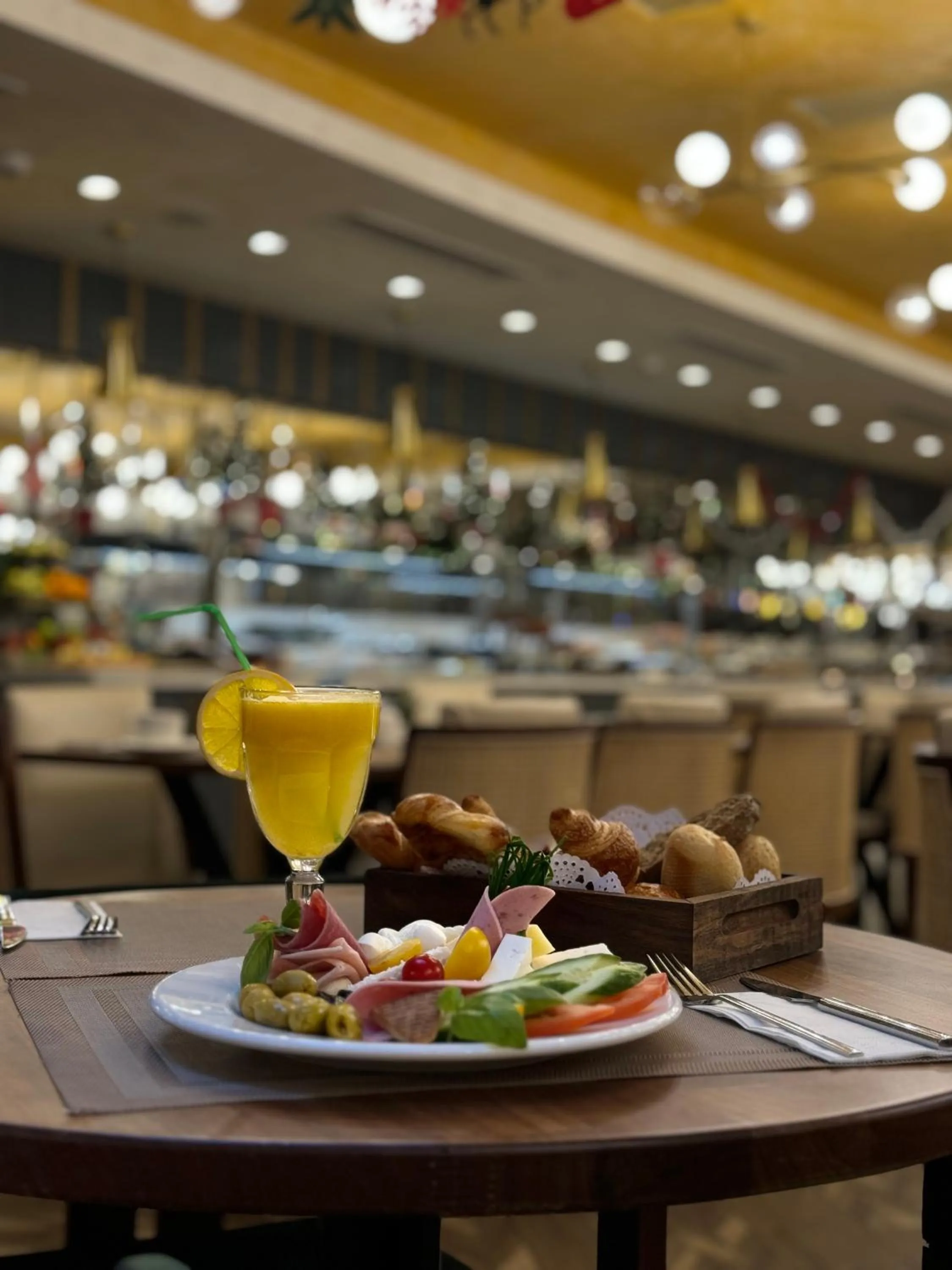 Breakfast in Mukarnas Pera Hotel