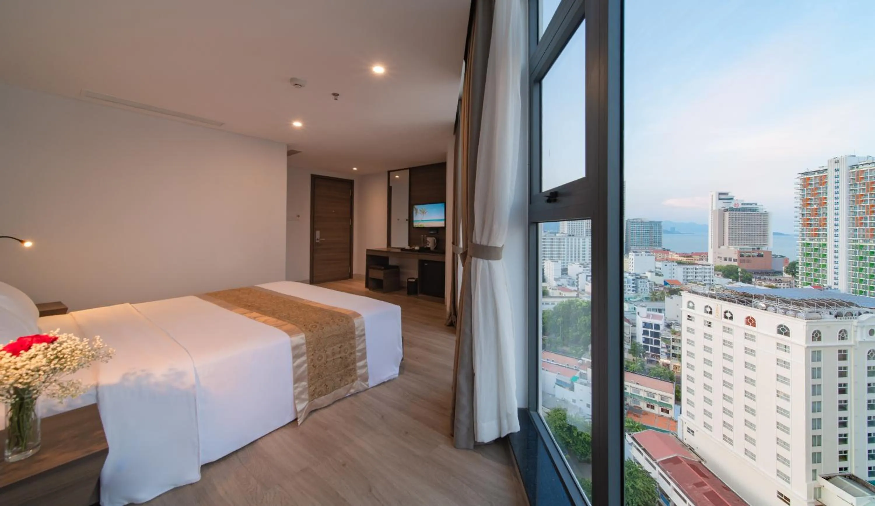 Photo of the whole room, Bed in Zenia Boutique Hotel Nha Trang