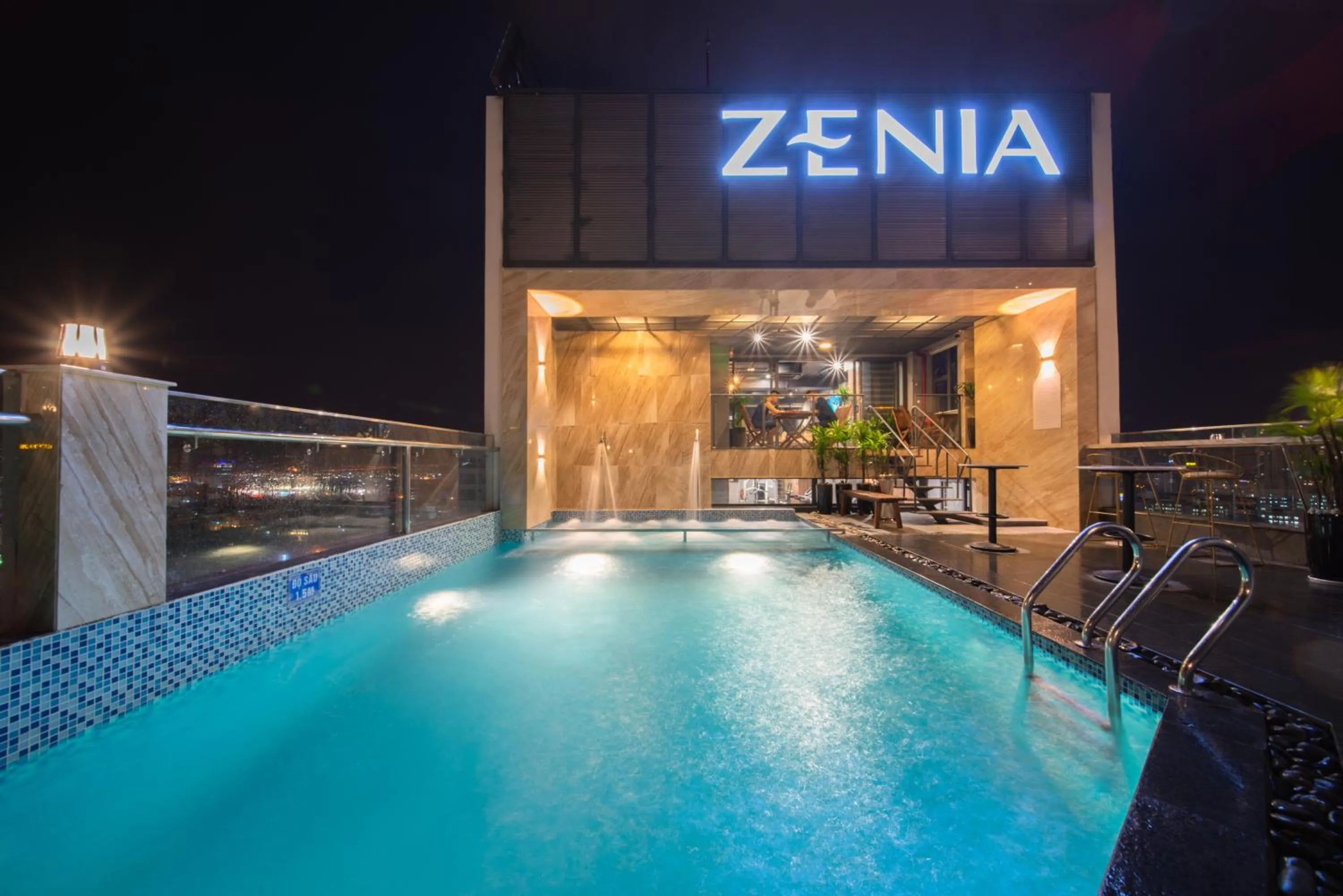 Swimming pool in Zenia Boutique Hotel Nha Trang