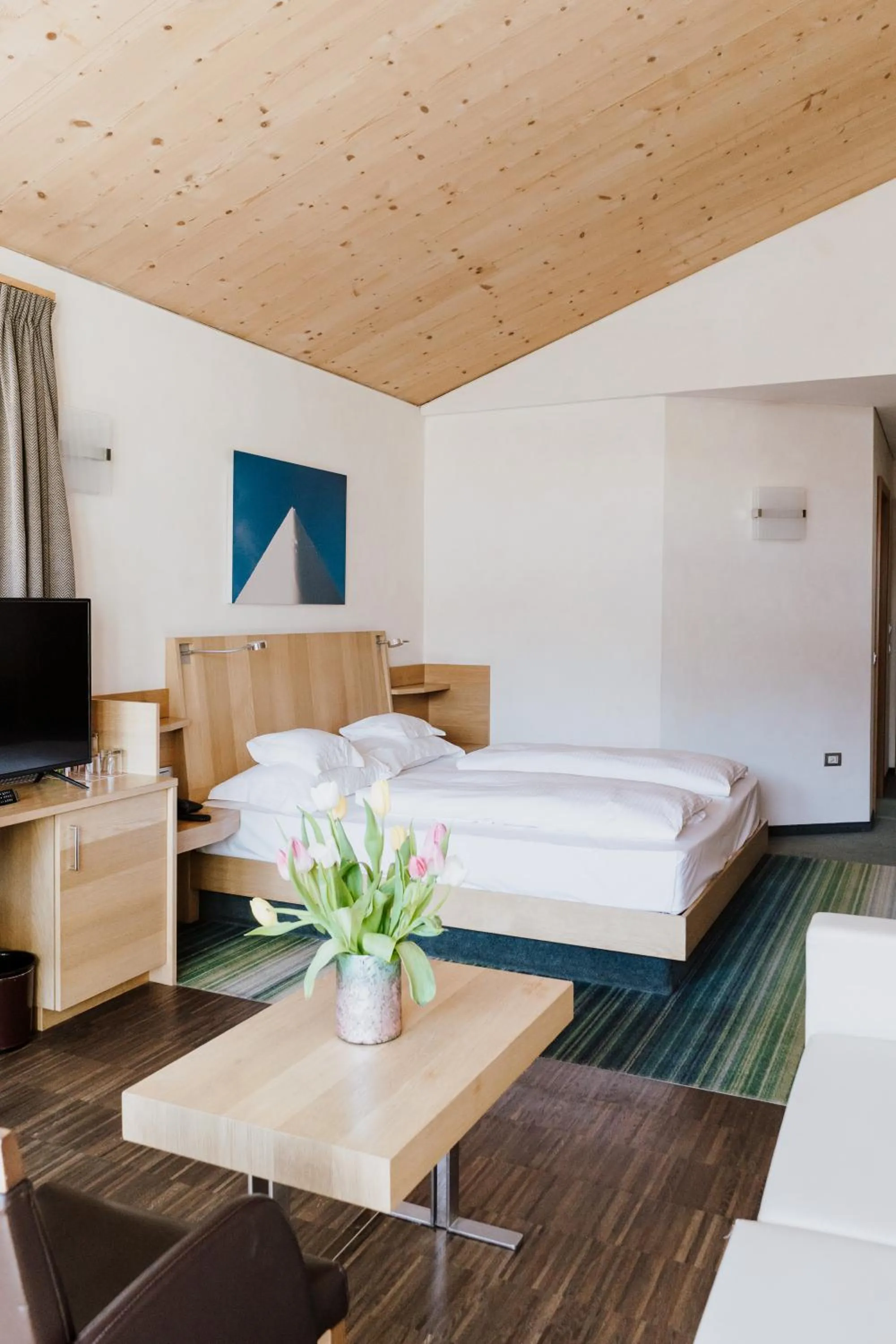 Bed in Hotel Lac Salin Spa & Mountain Resort