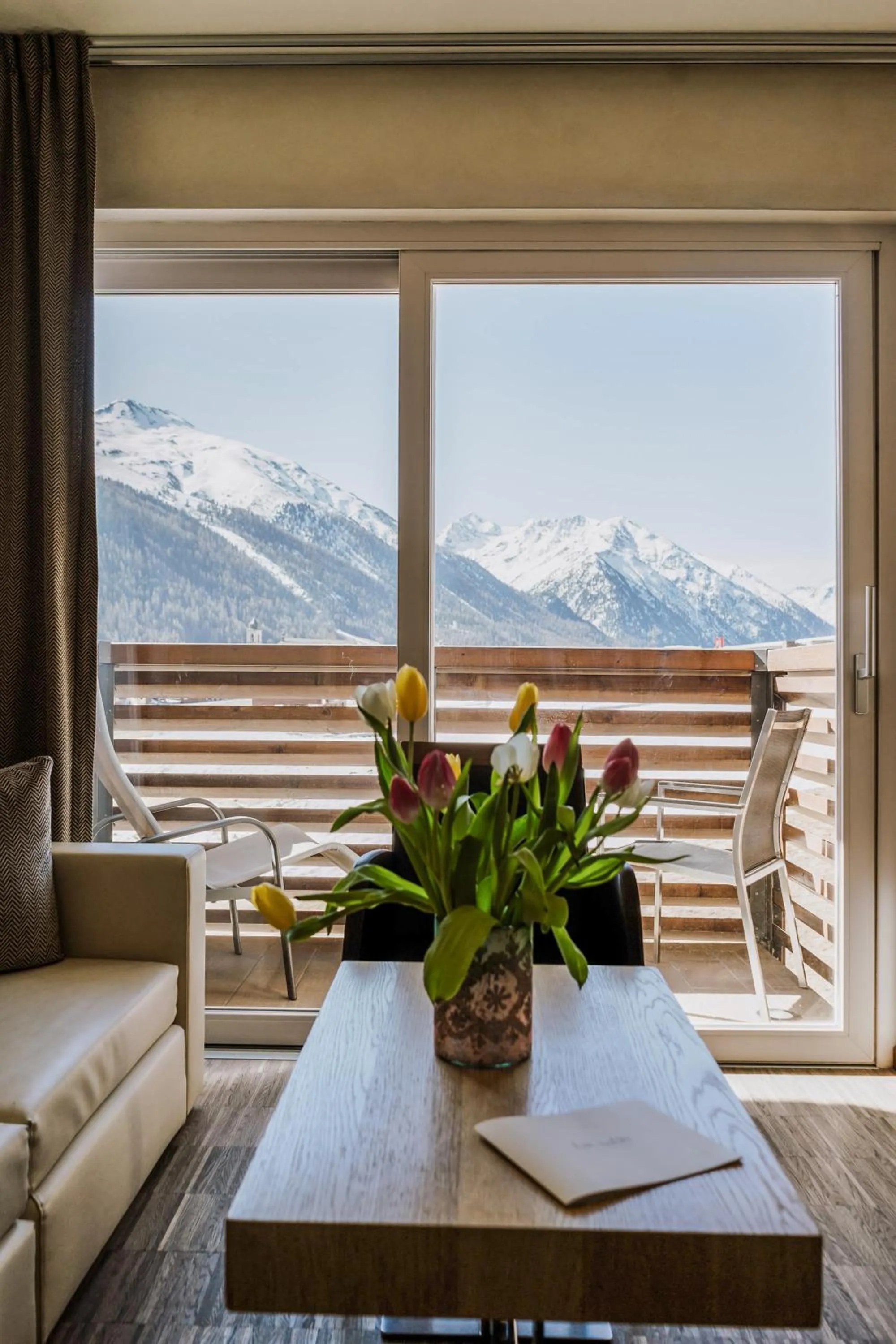 Balcony/Terrace in Hotel Lac Salin Spa & Mountain Resort