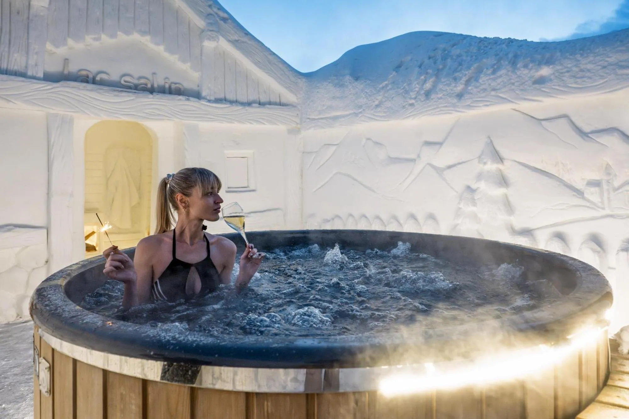 Spa and wellness centre/facilities in Hotel Lac Salin Spa & Mountain Resort