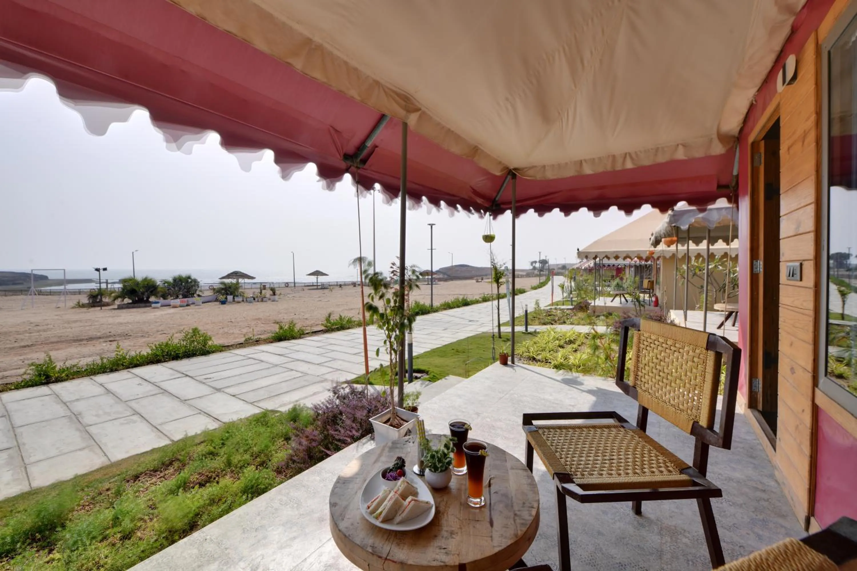 View (from property/room) in The Fern Seaside Luxurious Tent Resort Diu