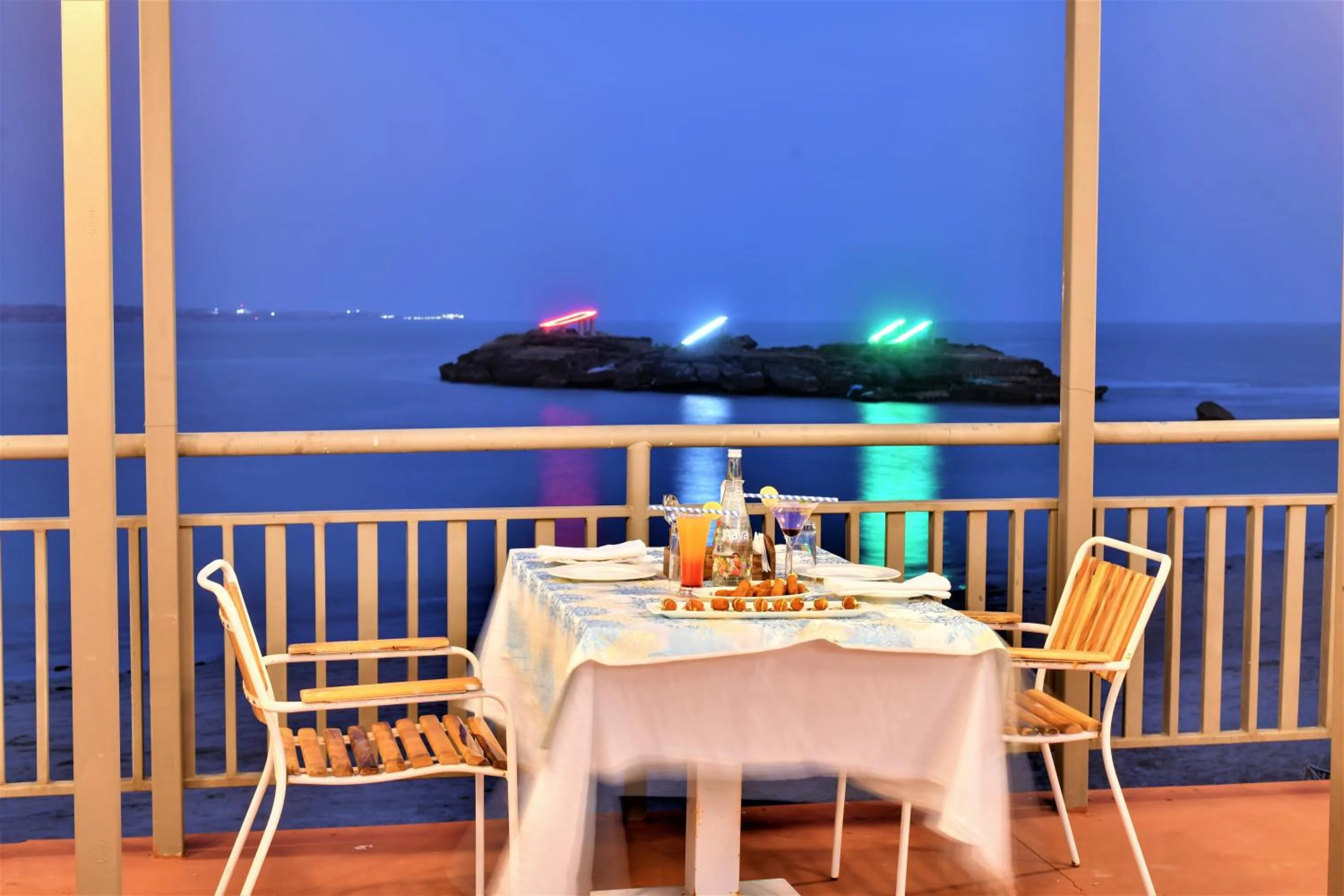 Dining area in The Fern Seaside Luxurious Tent Resort Diu