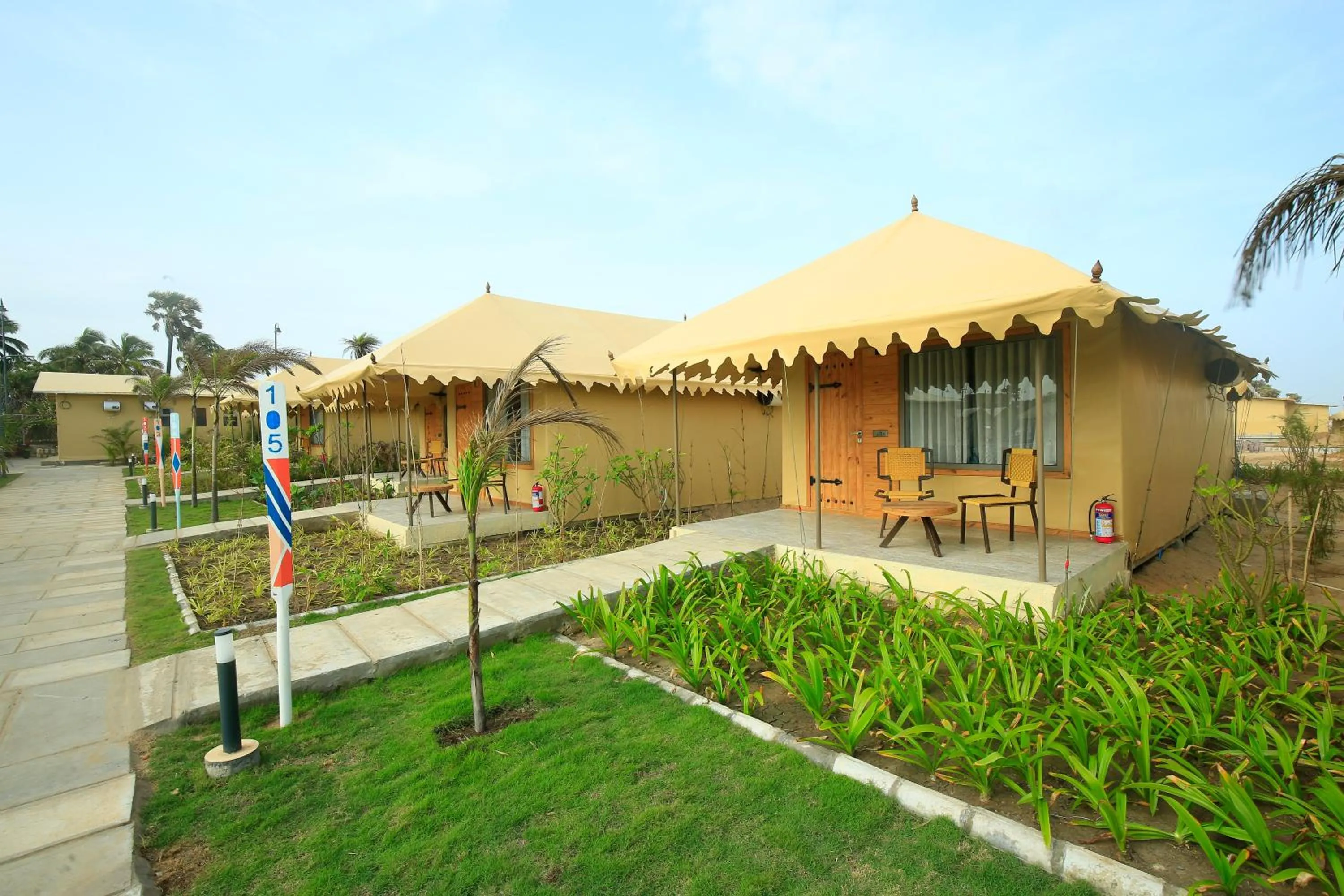 Property building in The Fern Seaside Luxurious Tent Resort Diu