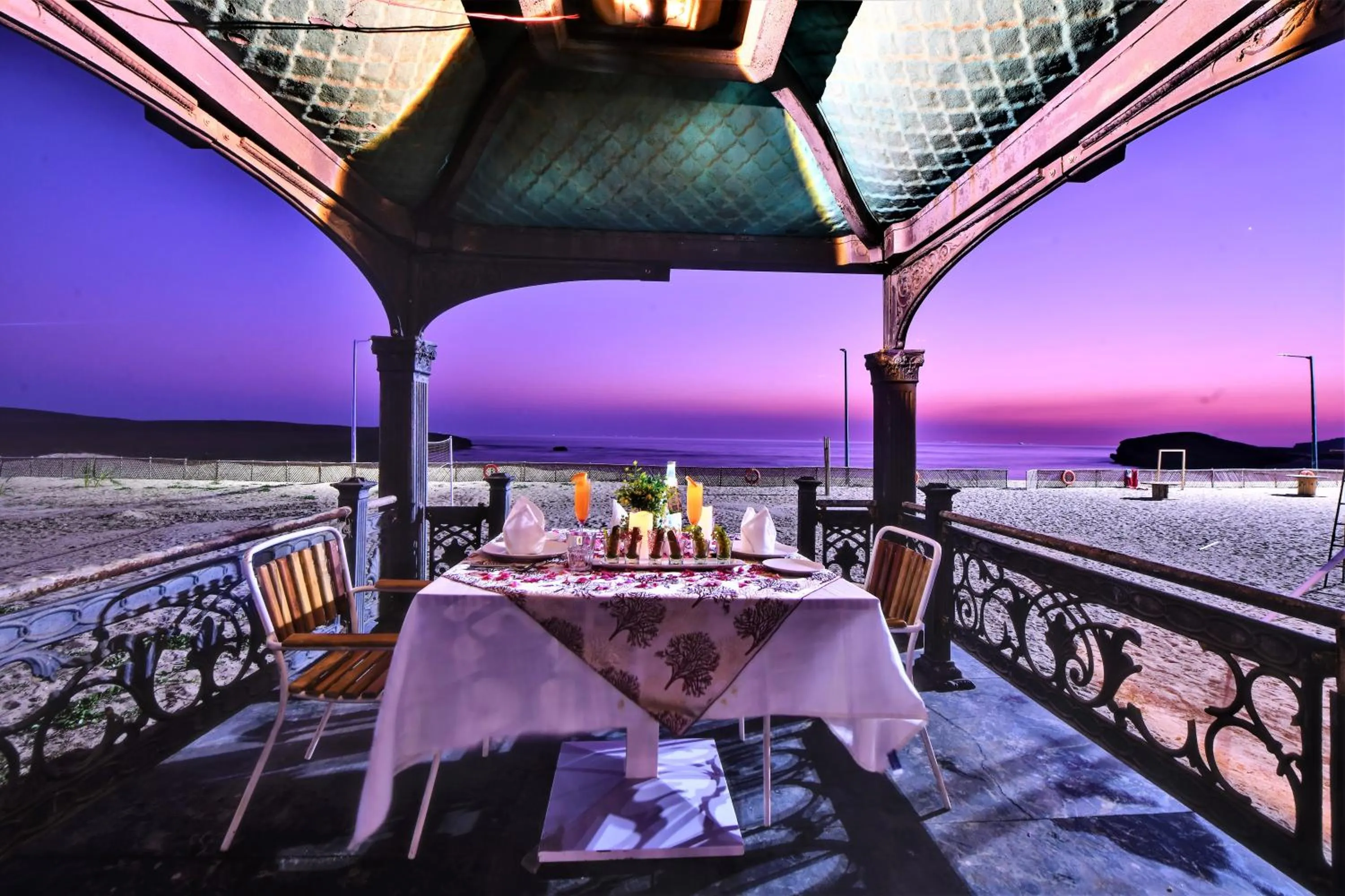 Dining area in The Fern Seaside Luxurious Tent Resort Diu