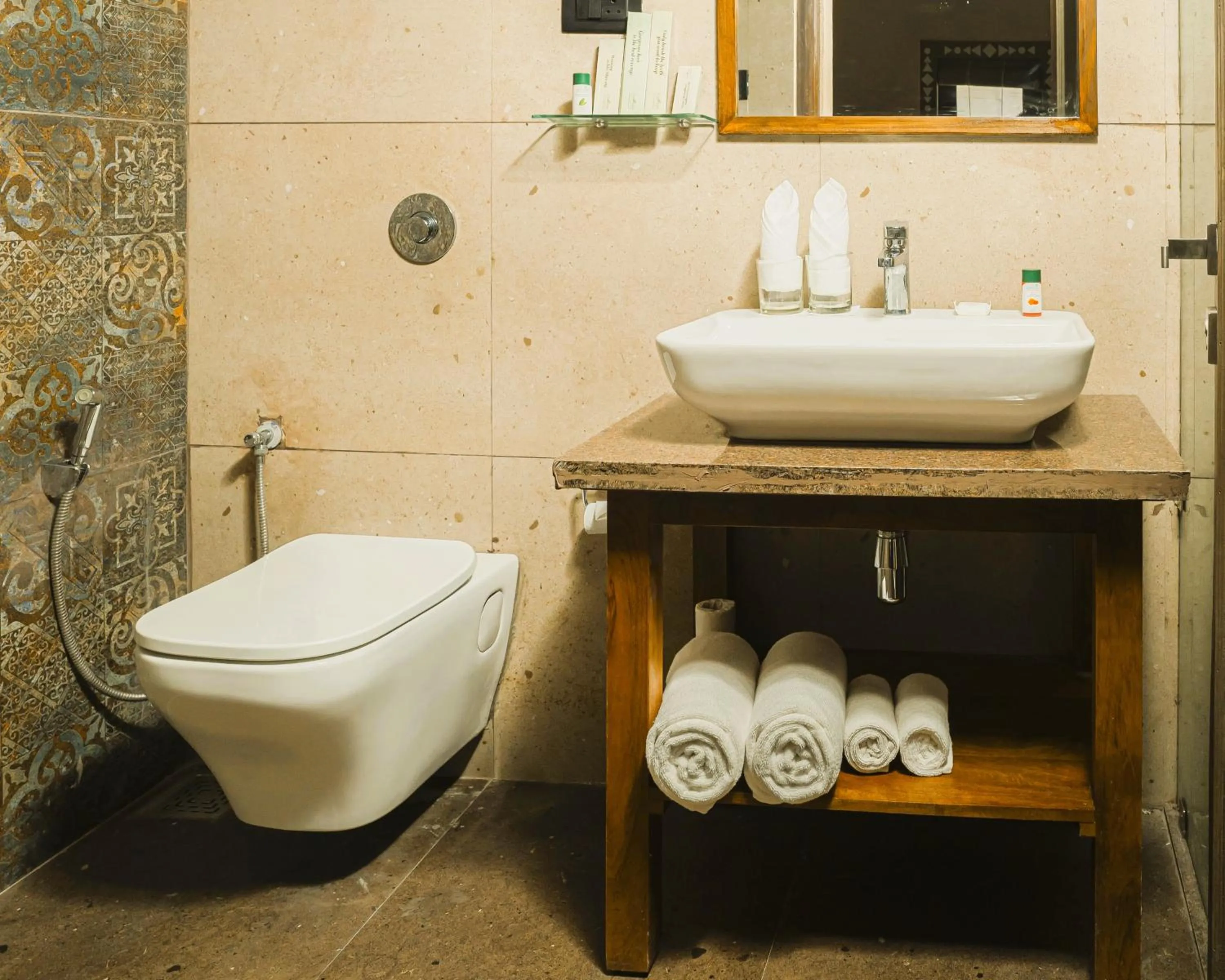 Bathroom in The Fern Seaside Luxurious Tent Resort Diu