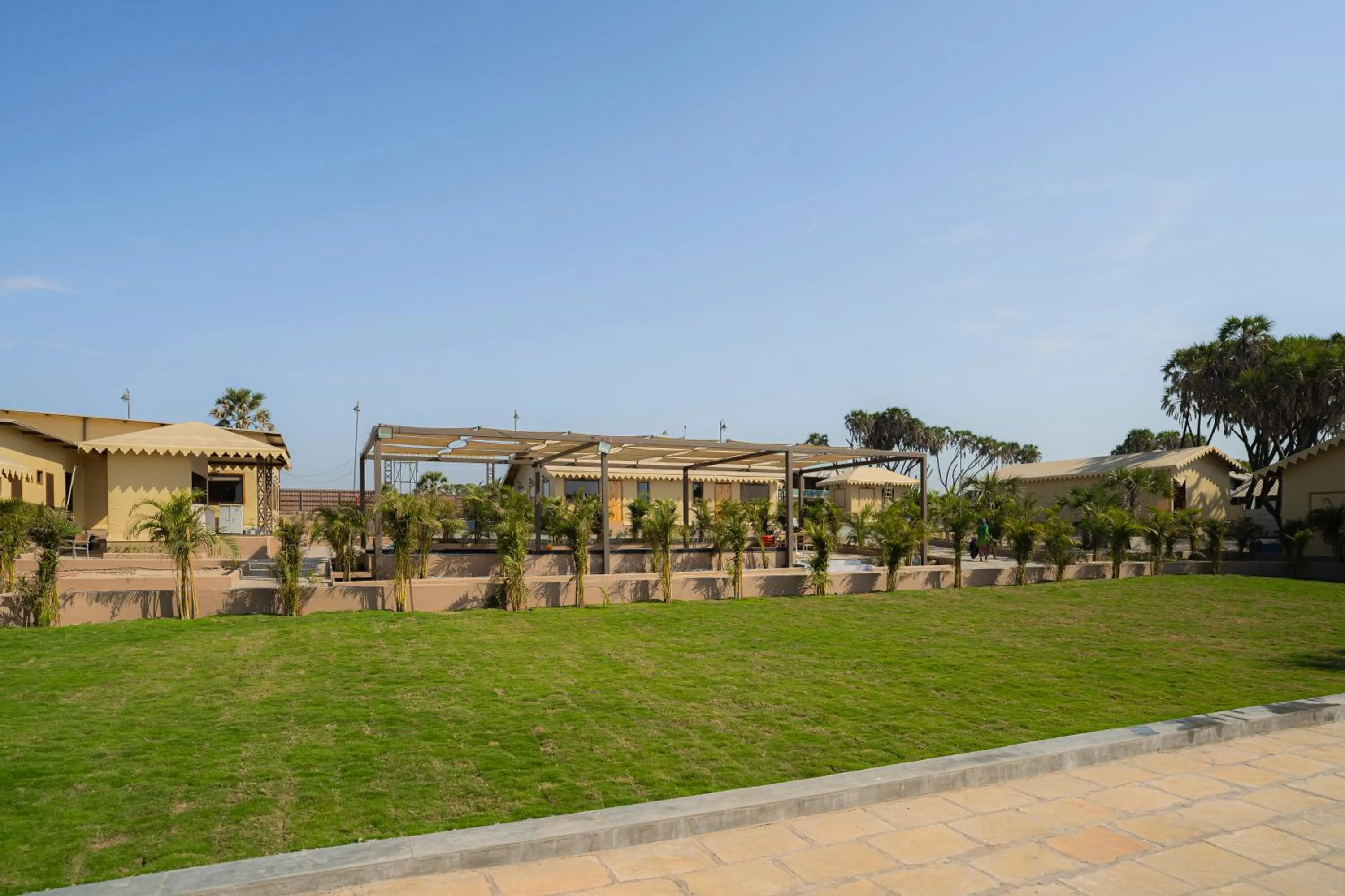 Garden in The Fern Seaside Luxurious Tent Resort Diu