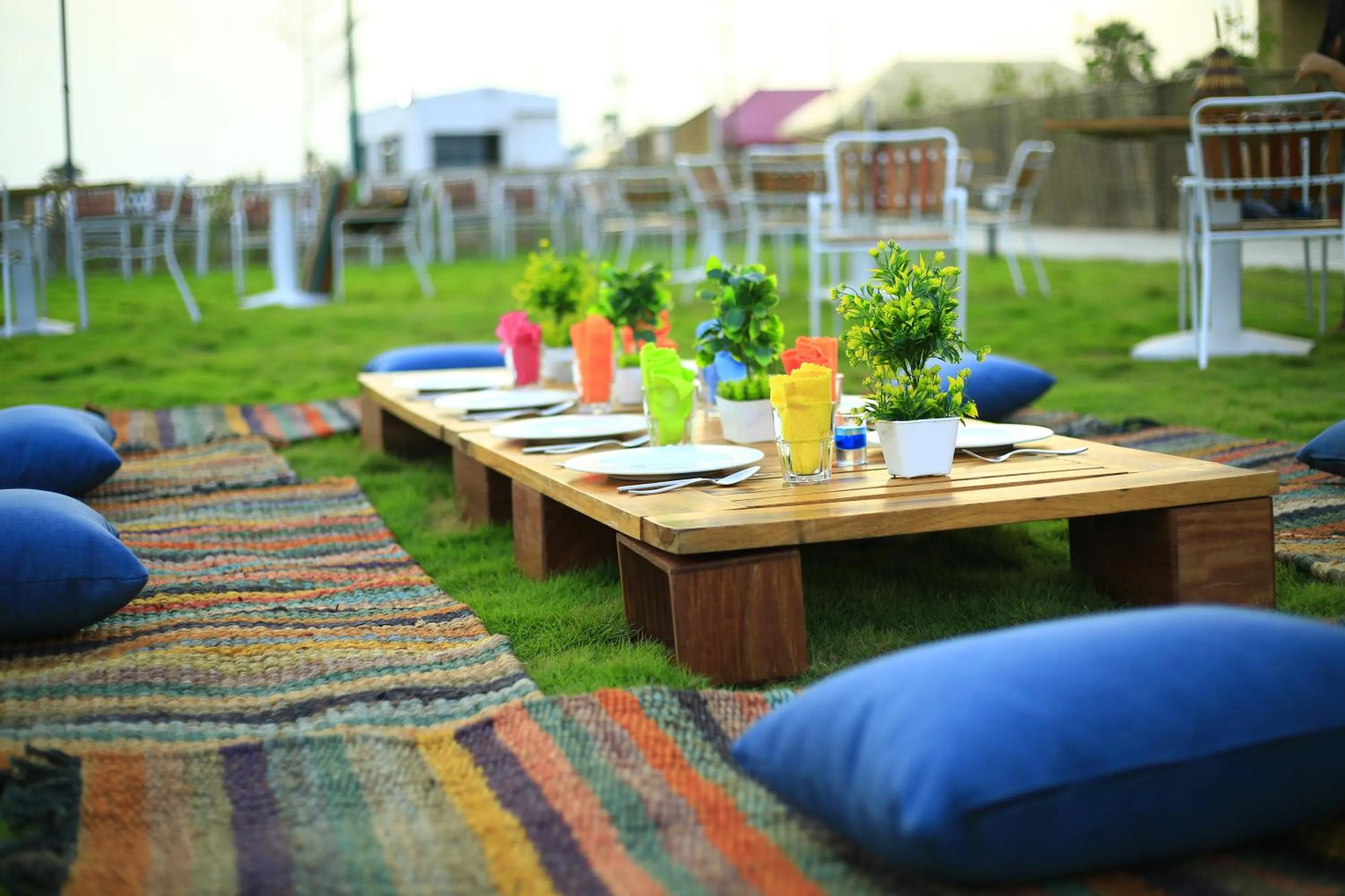 Restaurant/places to eat in The Fern Seaside Luxurious Tent Resort Diu