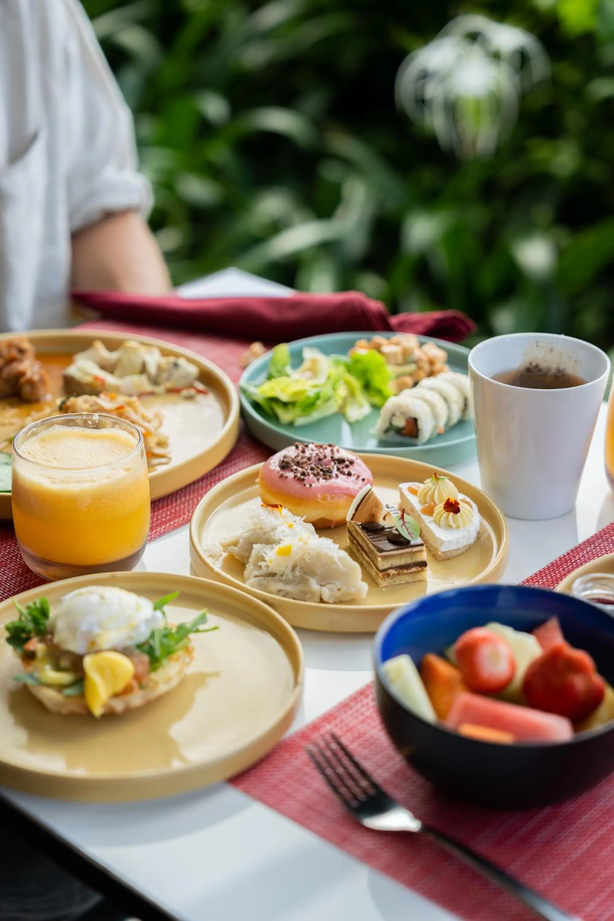 Breakfast in Kappa Senses Ubud