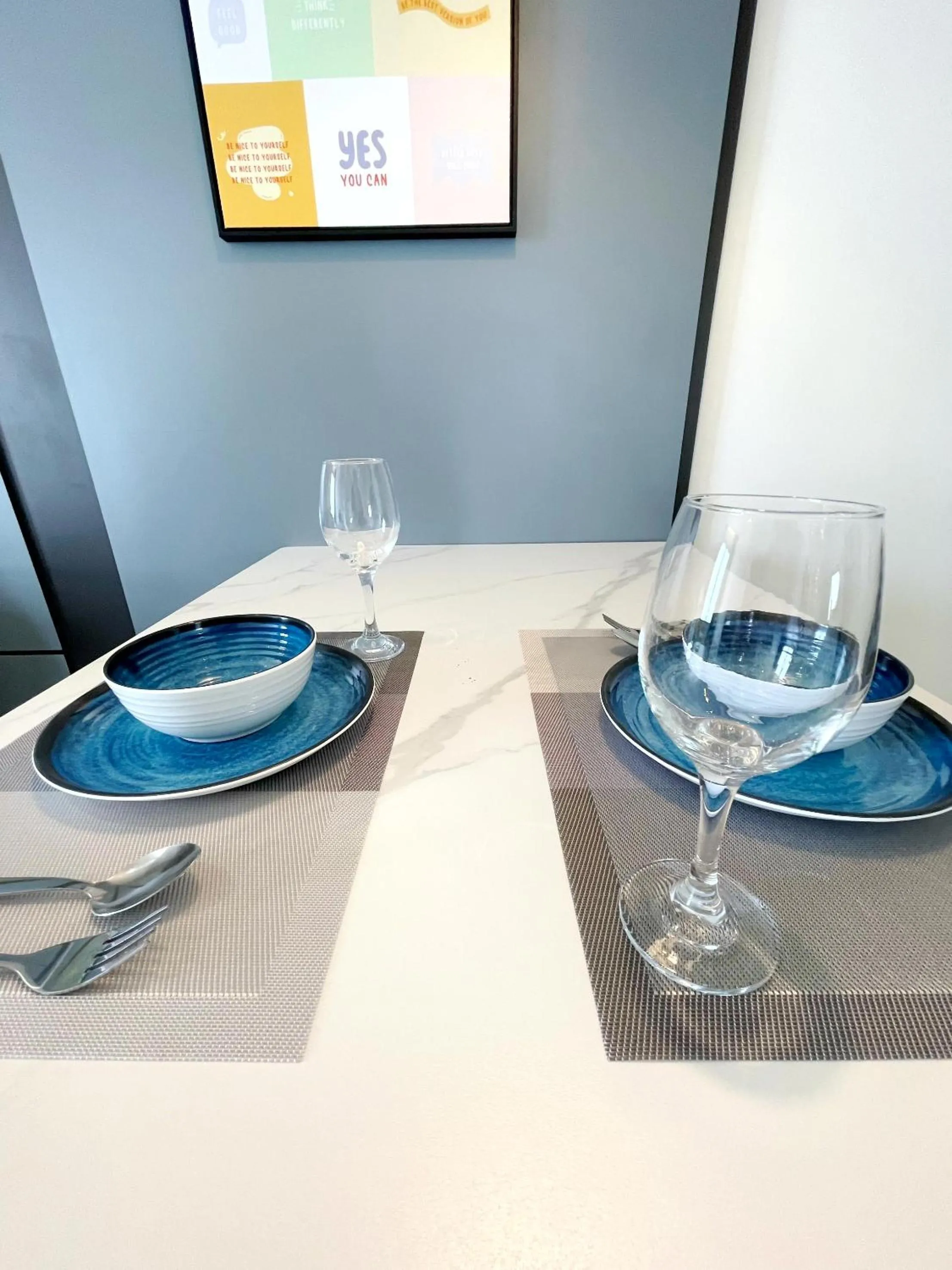 Dining area in Horizon Suite Homestay, KLIA by S&T Homez