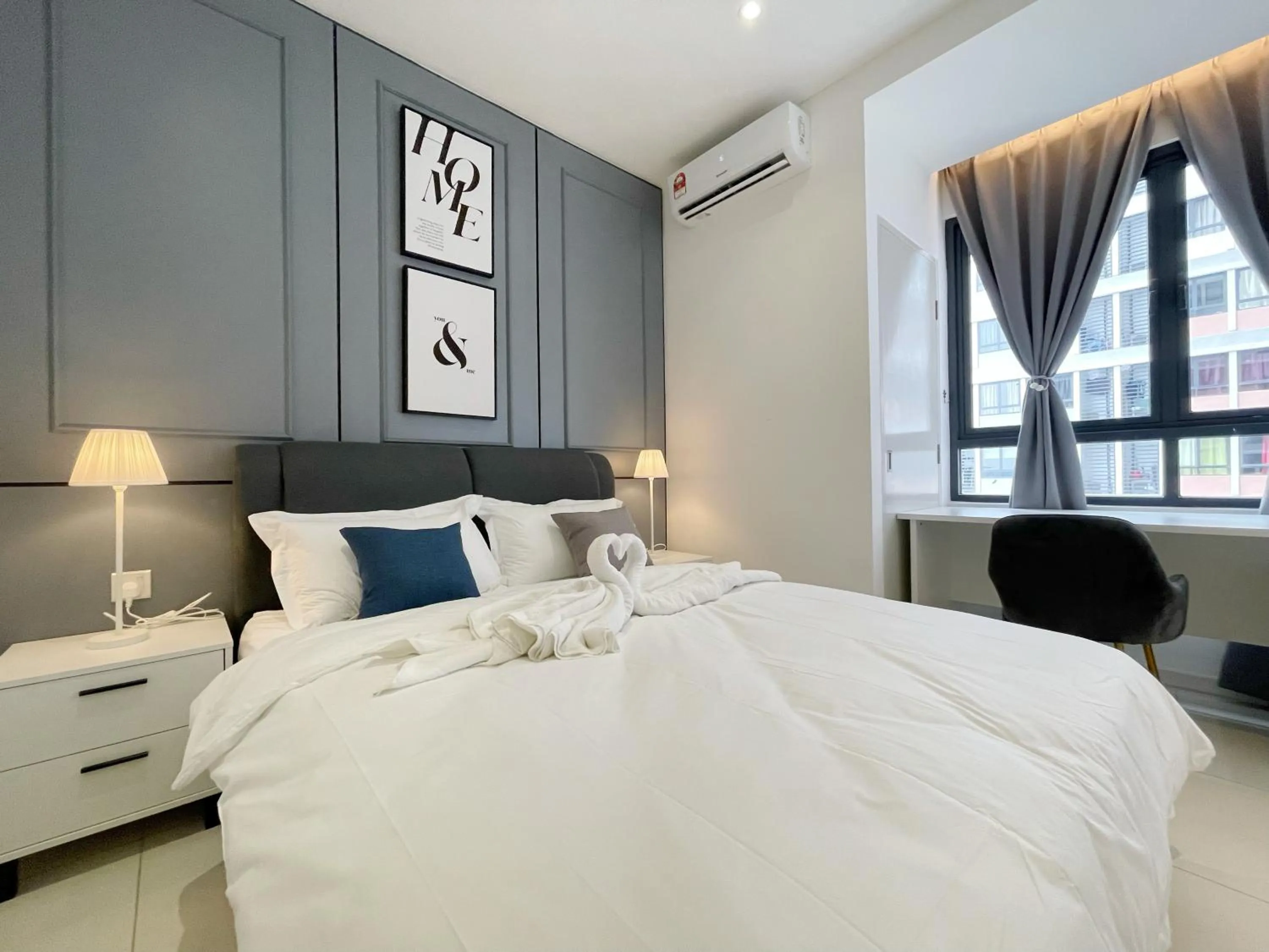 Bedroom, Bed in Horizon Suite Homestay, KLIA by S&T Homez