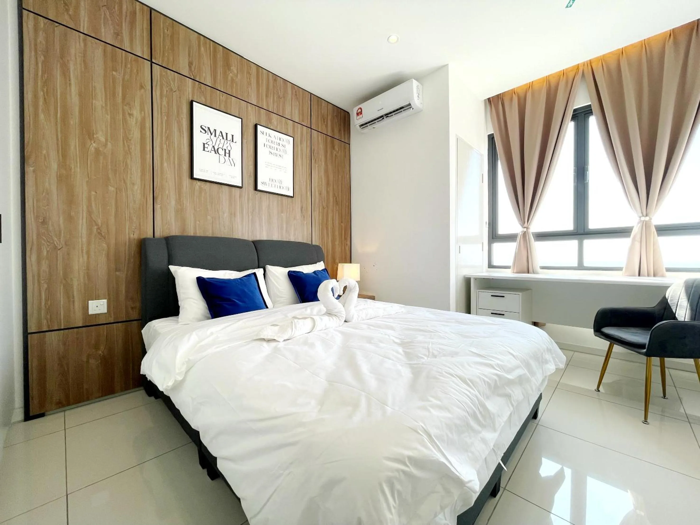 Bedroom, Bed in Horizon Suite Homestay, KLIA by S&T Homez