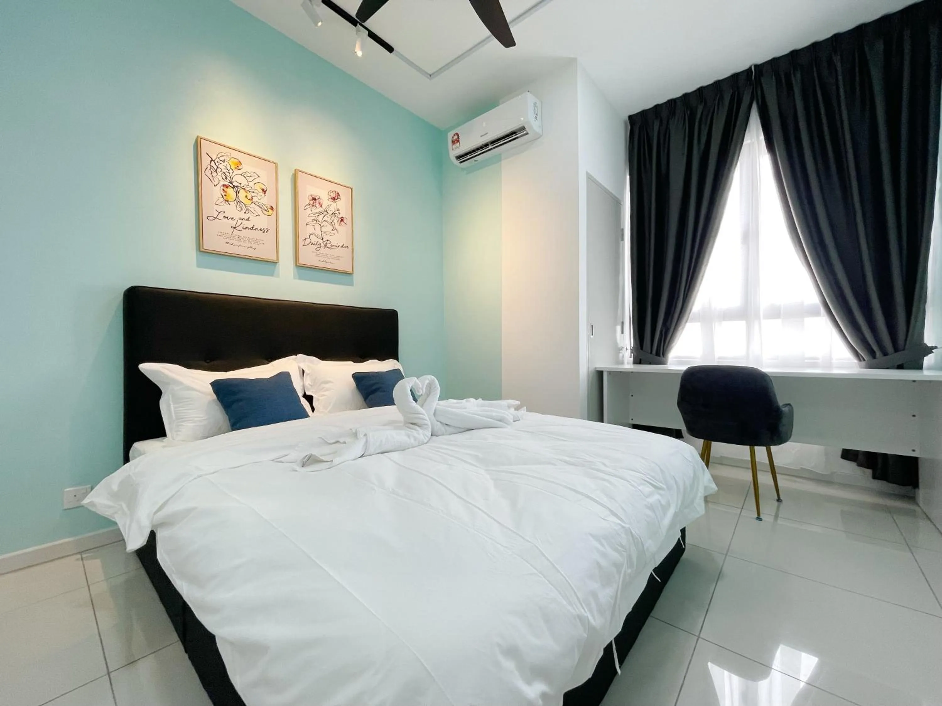 Bedroom, Bed in Horizon Suite Homestay, KLIA by S&T Homez