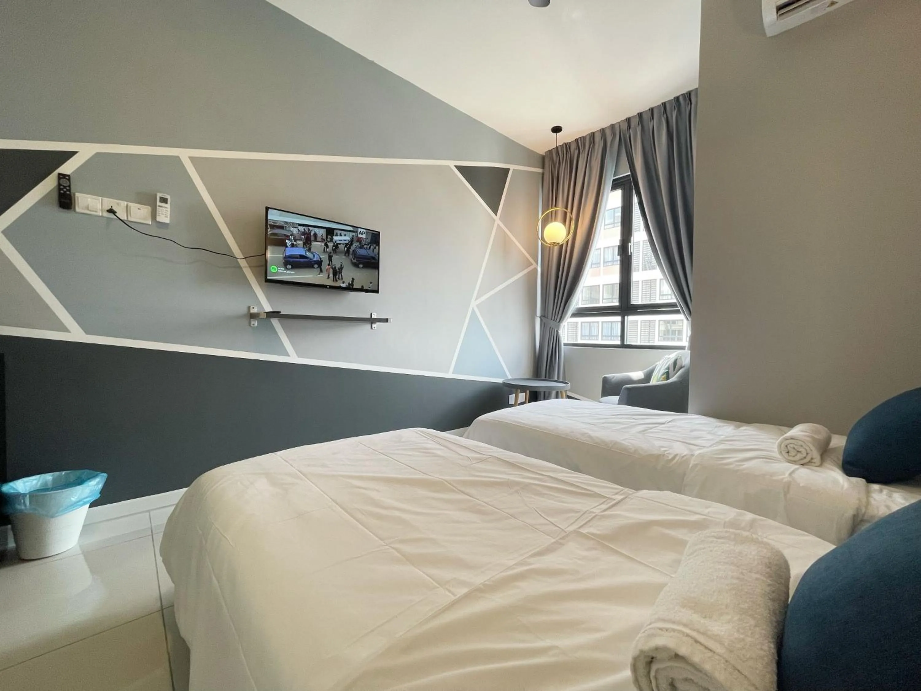 Bedroom, Bed in Horizon Suite Homestay, KLIA by S&T Homez