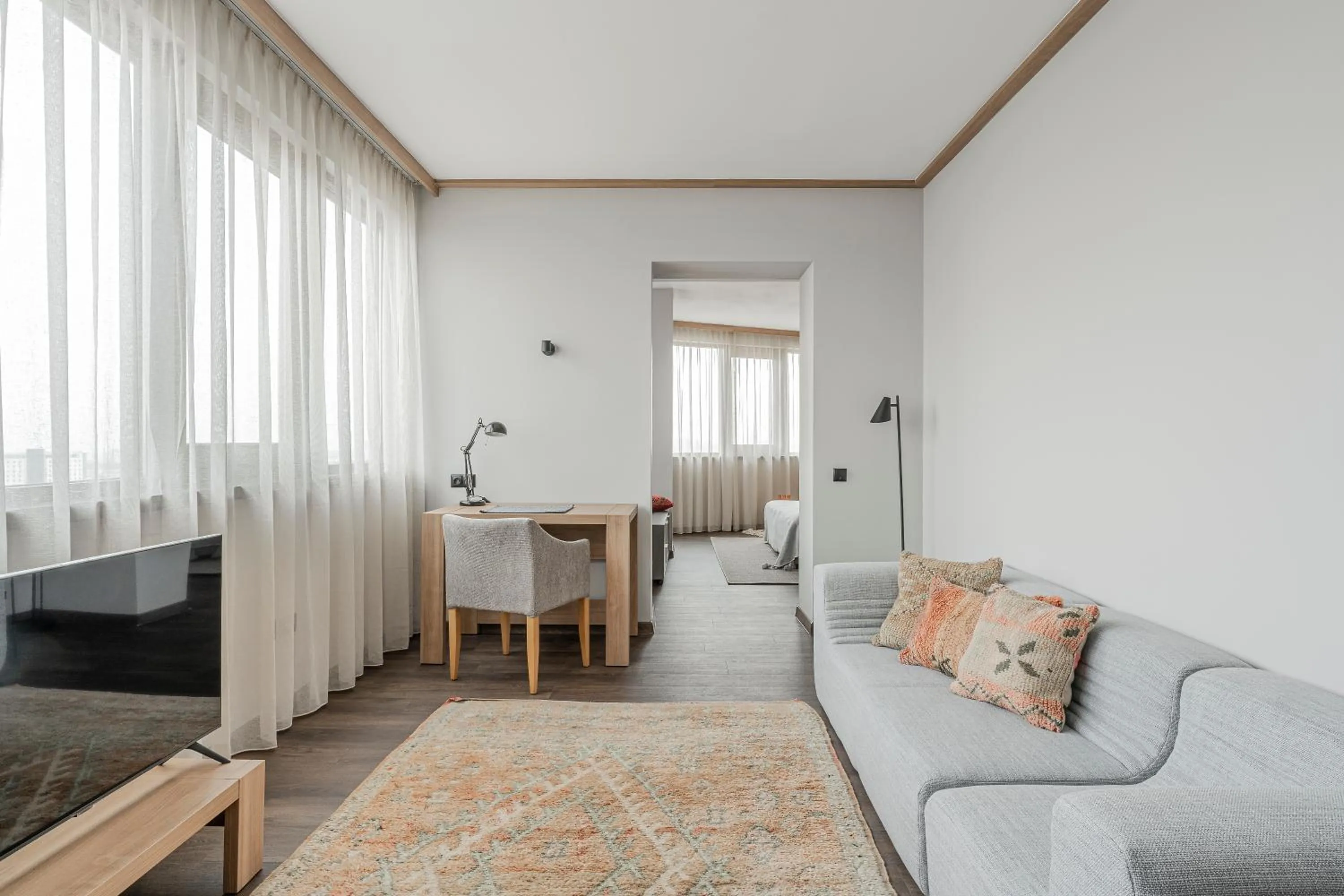 Seating area in WN LAB Hotel - Stay where Christmas magic lives