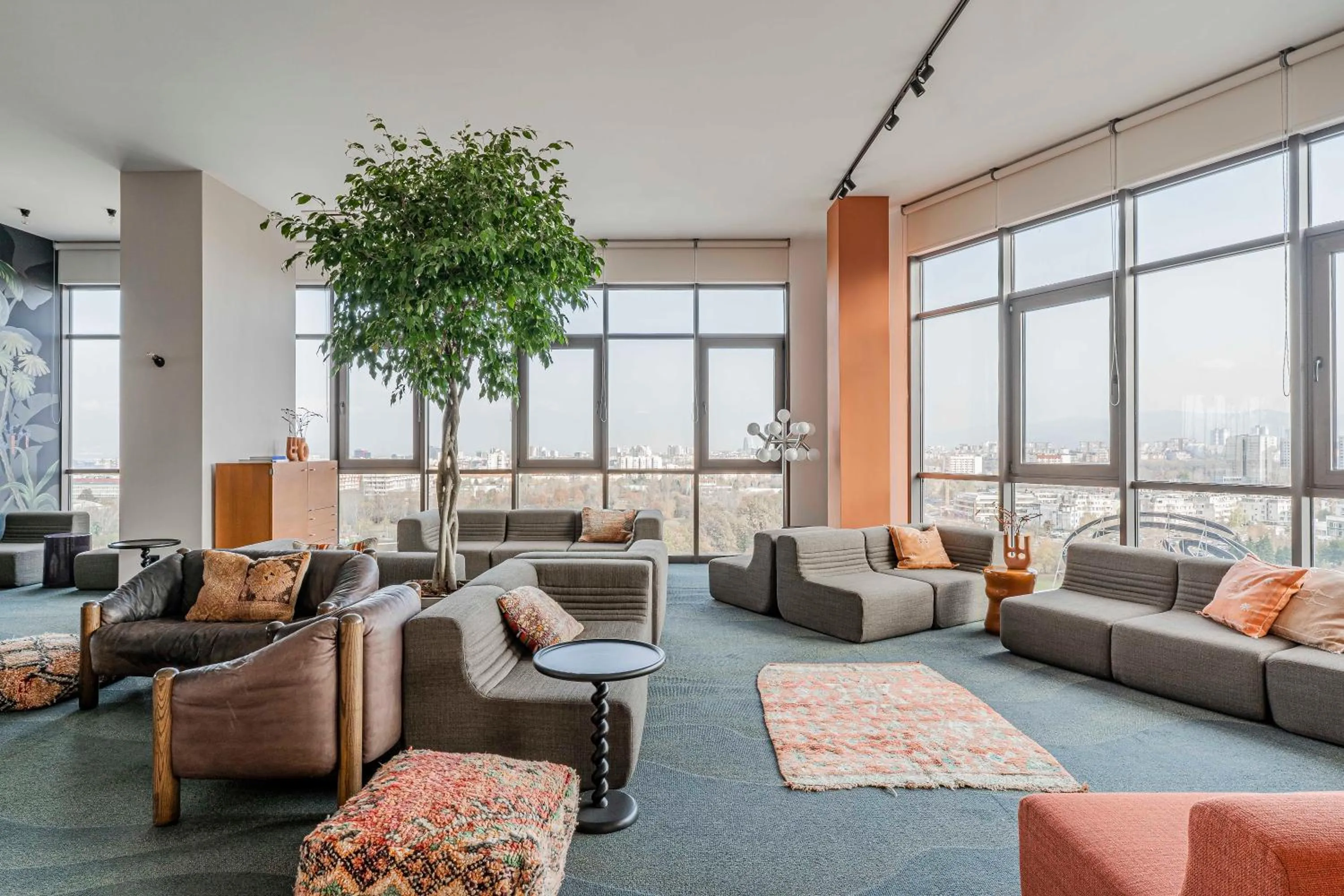 Living room in WN LAB Hotel - Stay where Christmas magic lives