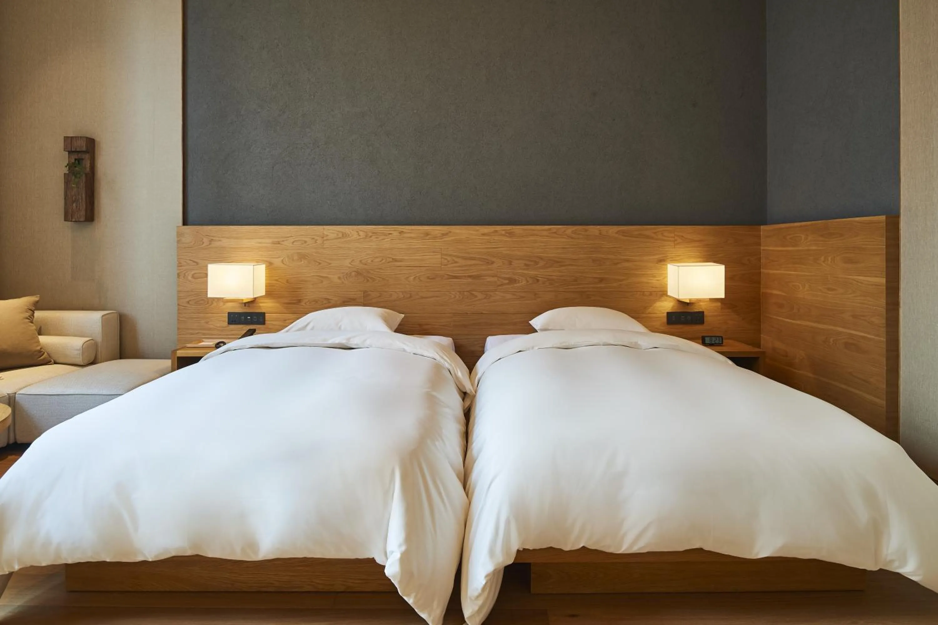 Bedroom in MUJI HOTEL SHENZHEN