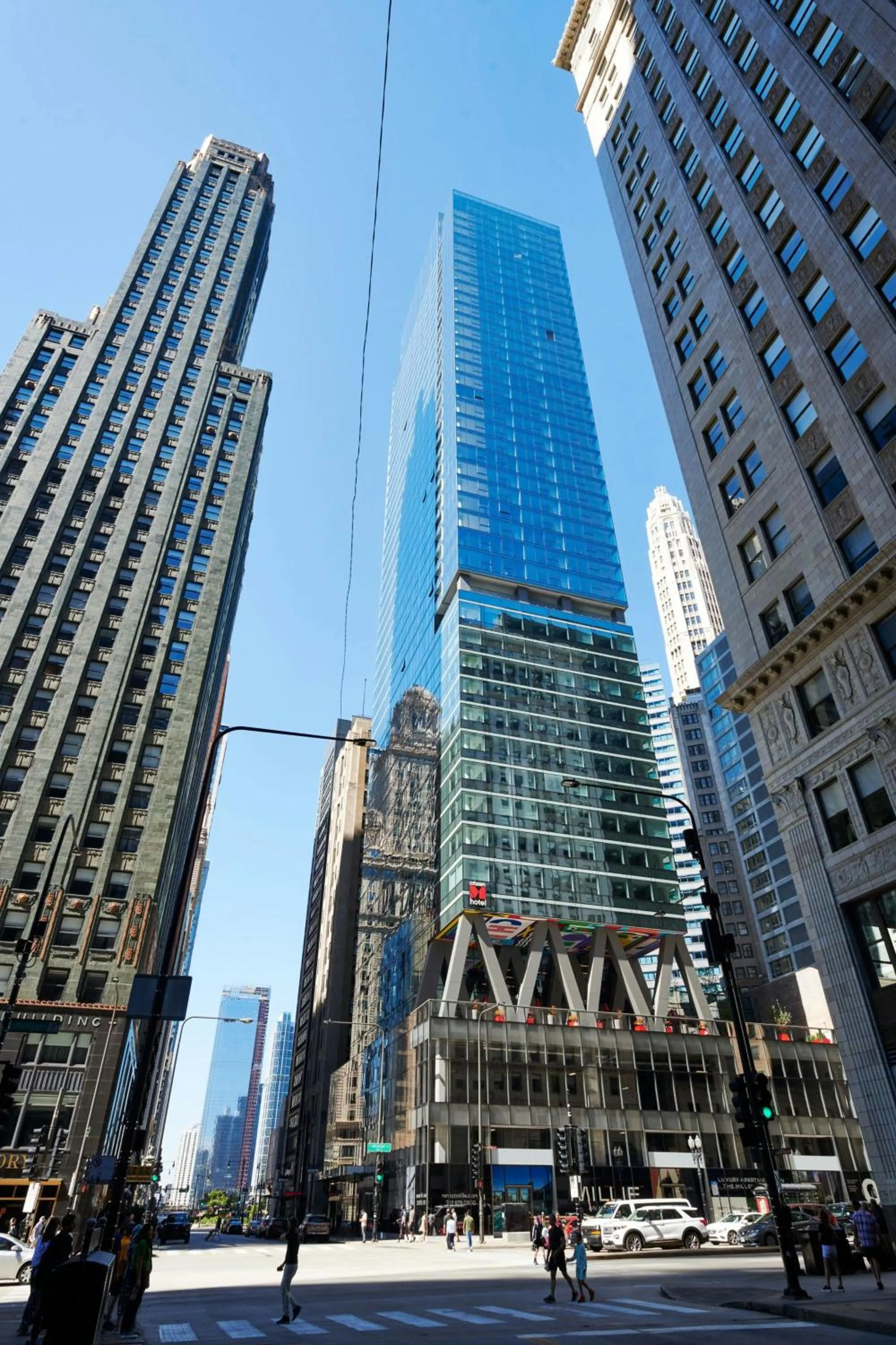 View (from property/room) in citizenM Chicago Downtown