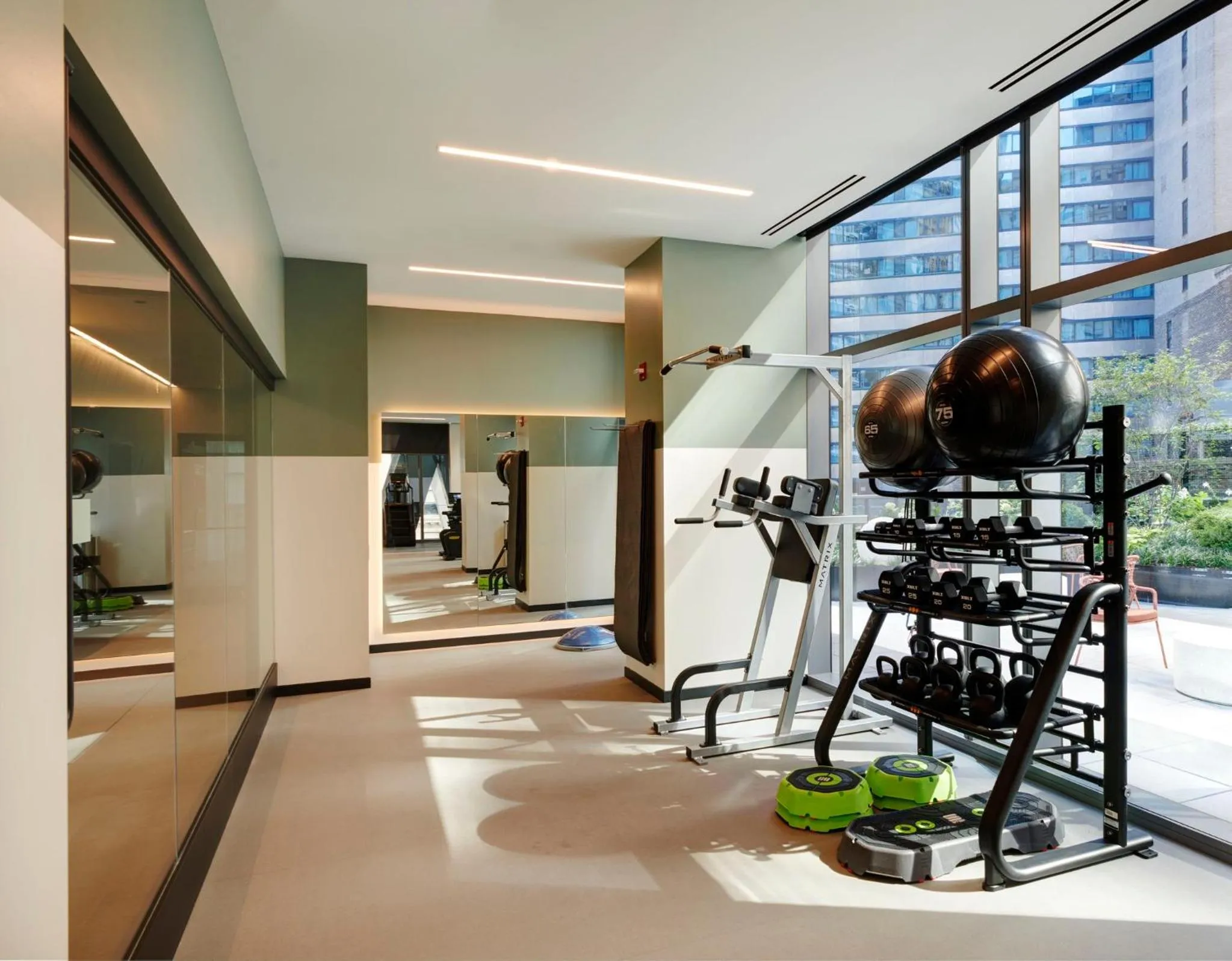 Fitness centre/facilities in citizenM Chicago Downtown