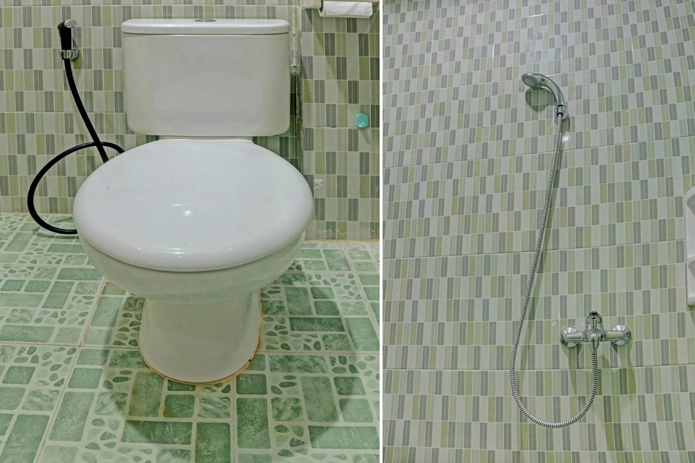 Bathroom in Hotel O Mulia Bangka