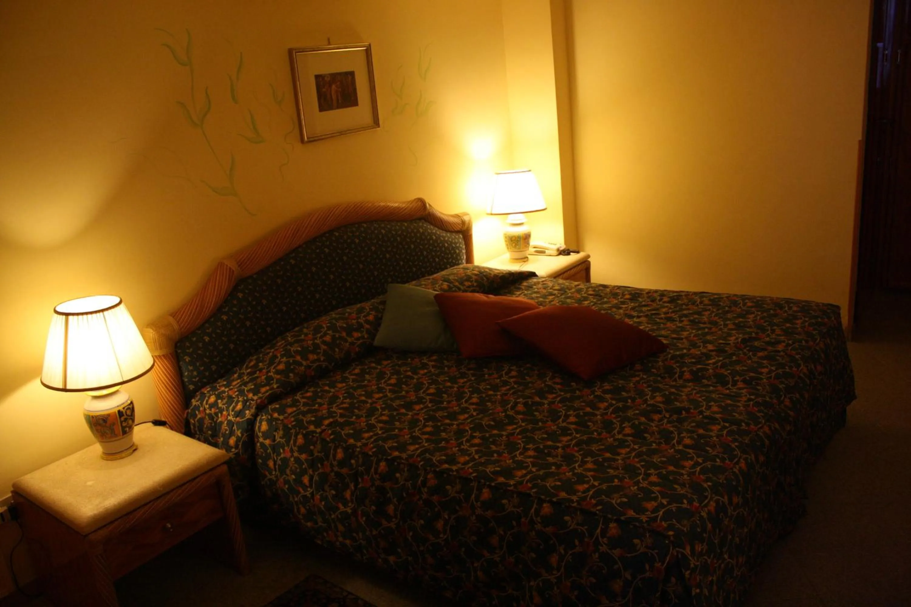 Decorative detail, Bed in Hotel Elimo