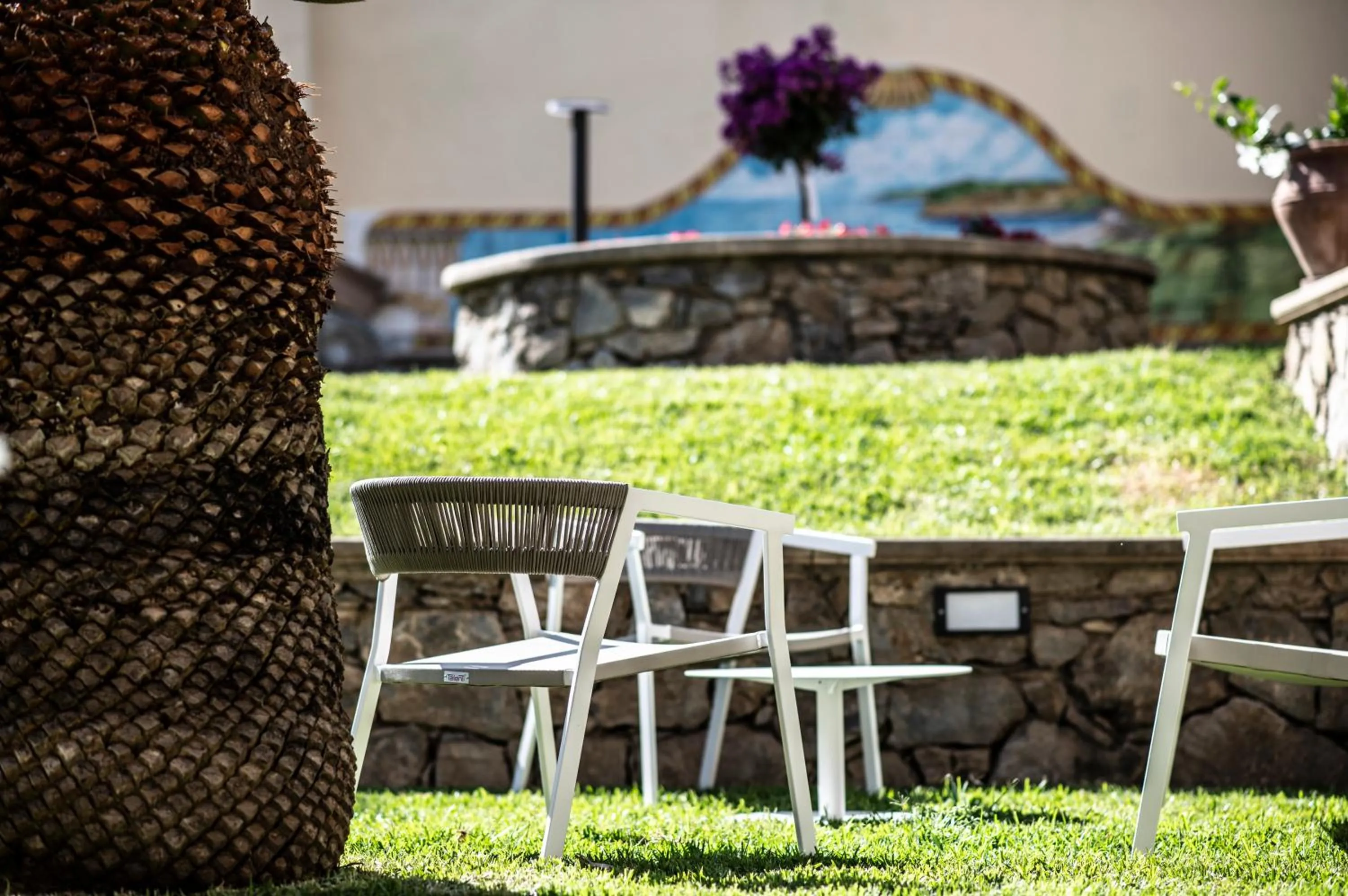 Garden in Hotel Garibaldi