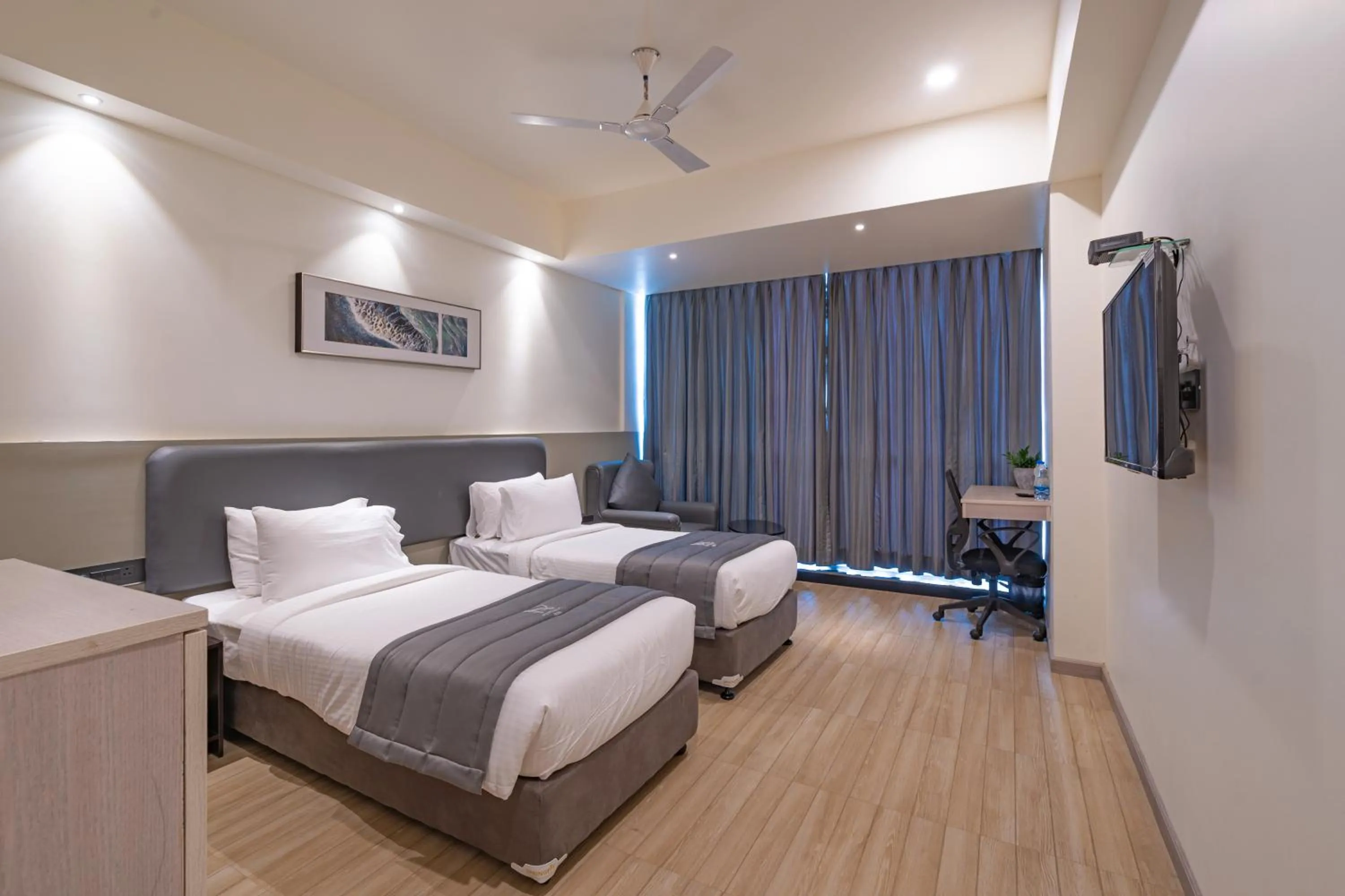 Photo of the whole room, Bed in REPUBLIC INN