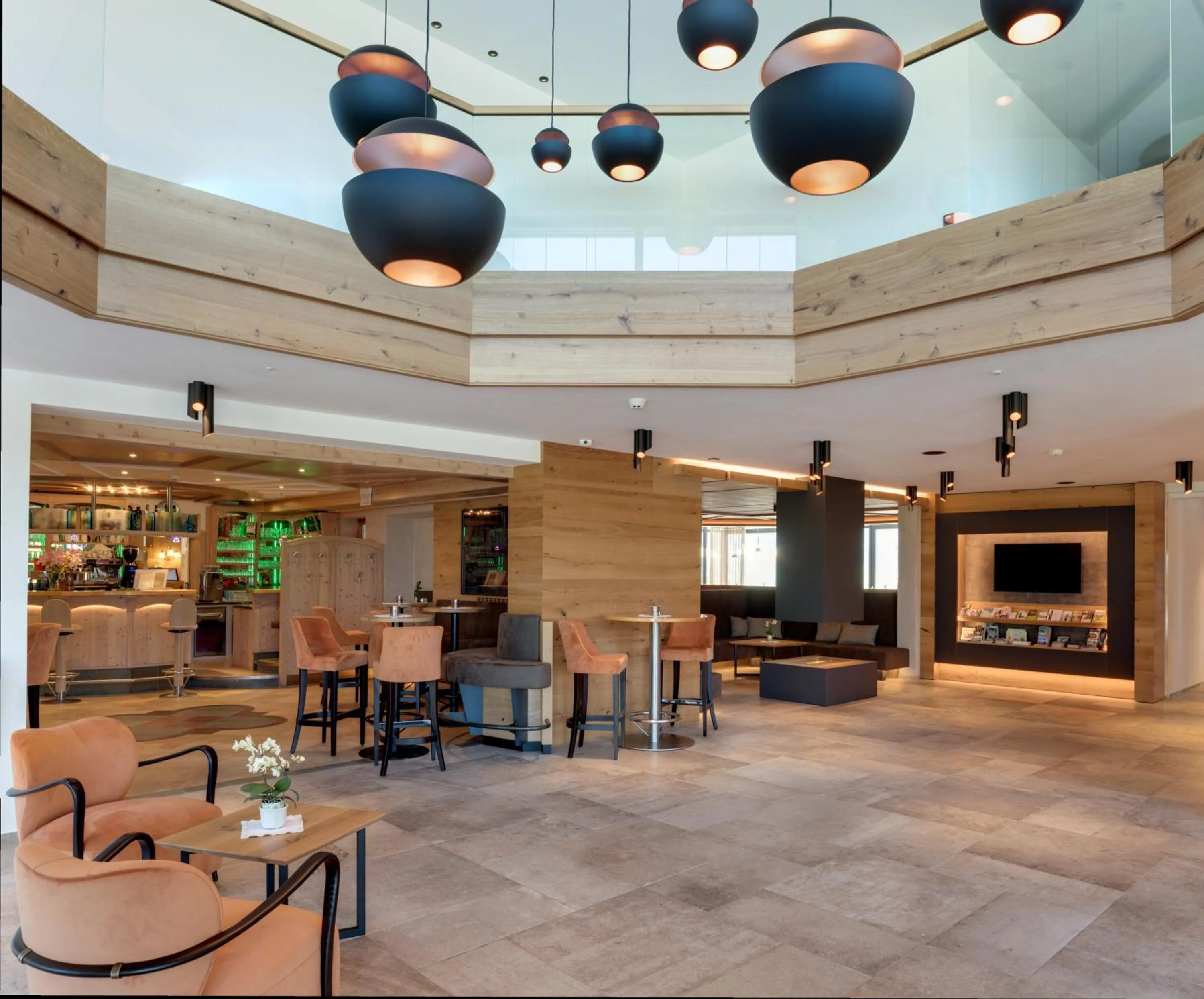 Lobby or reception in Hotel Sonnenheim