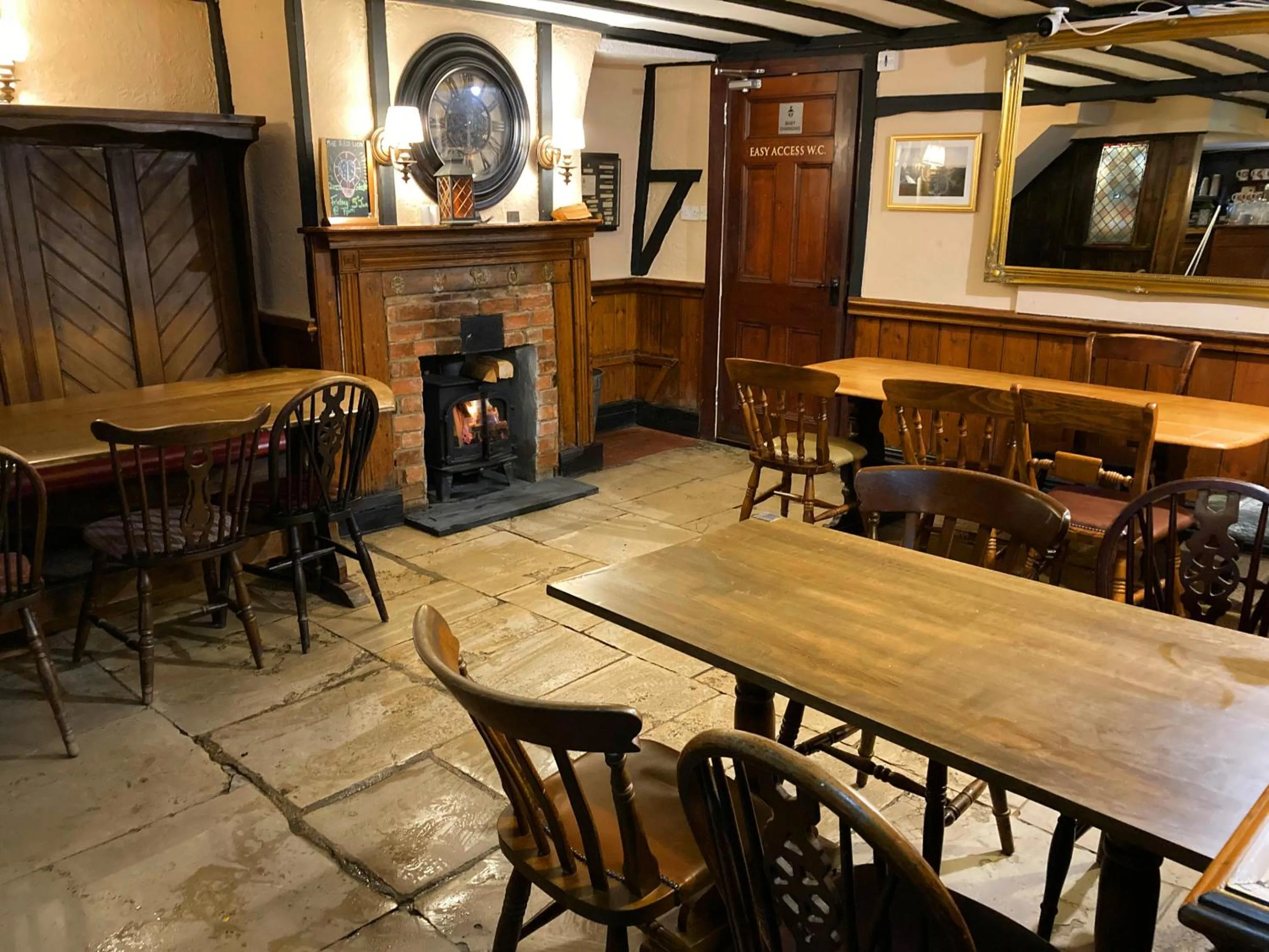 Dining area in Red Lion