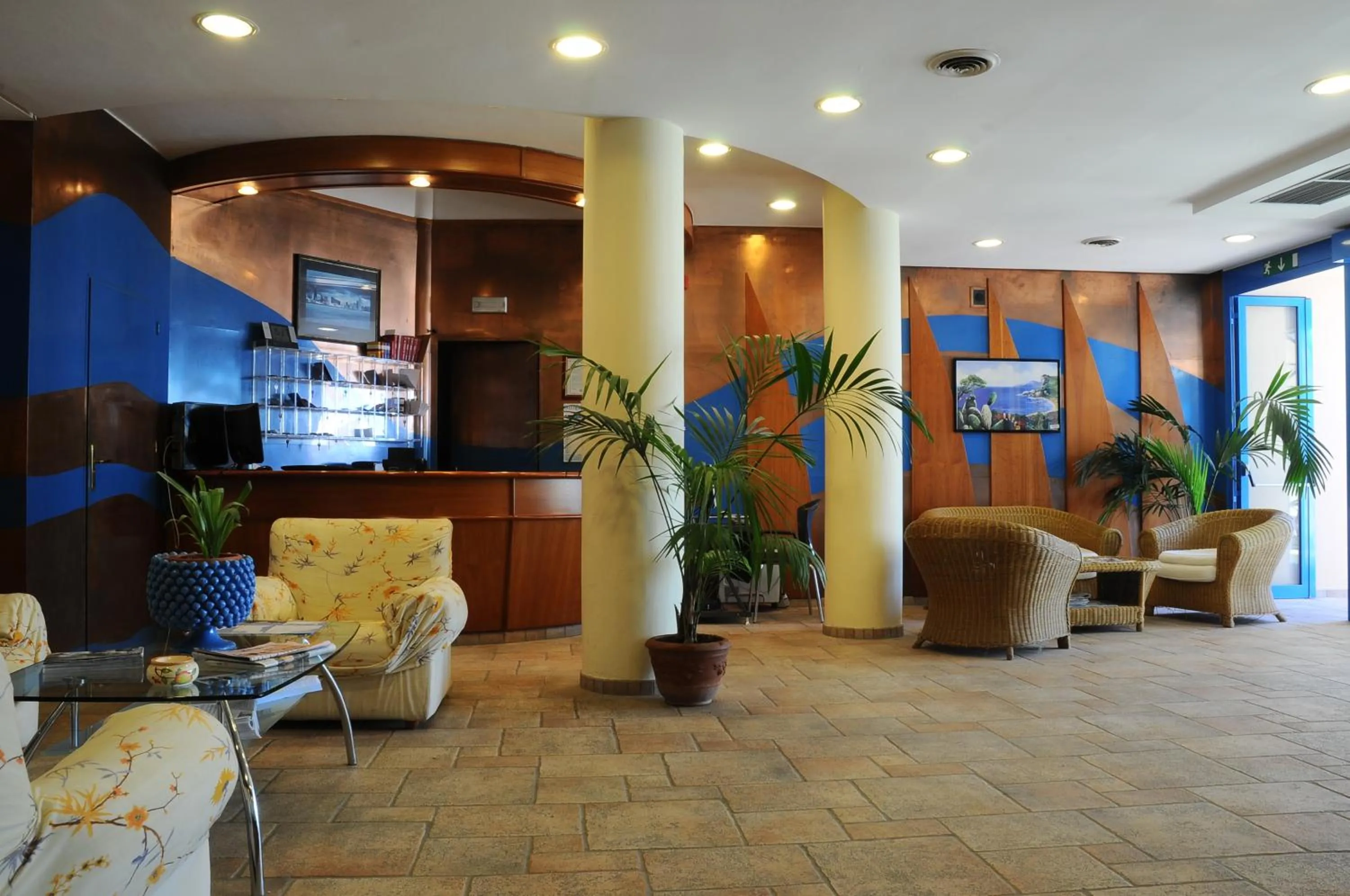 Lobby or reception in Hotel Sirenetta
