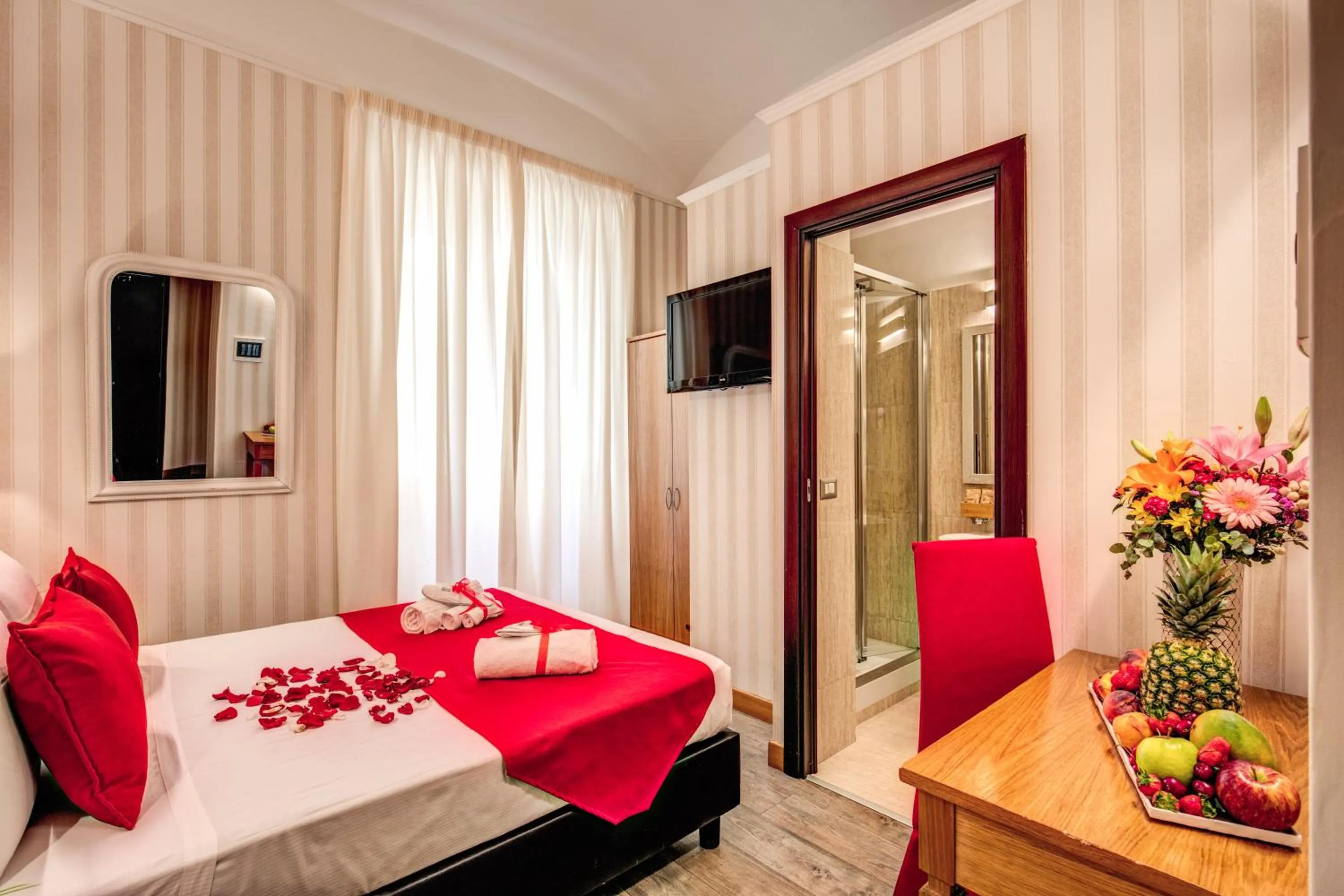 Photo of the whole room, Bed in Auditorium Mecenate