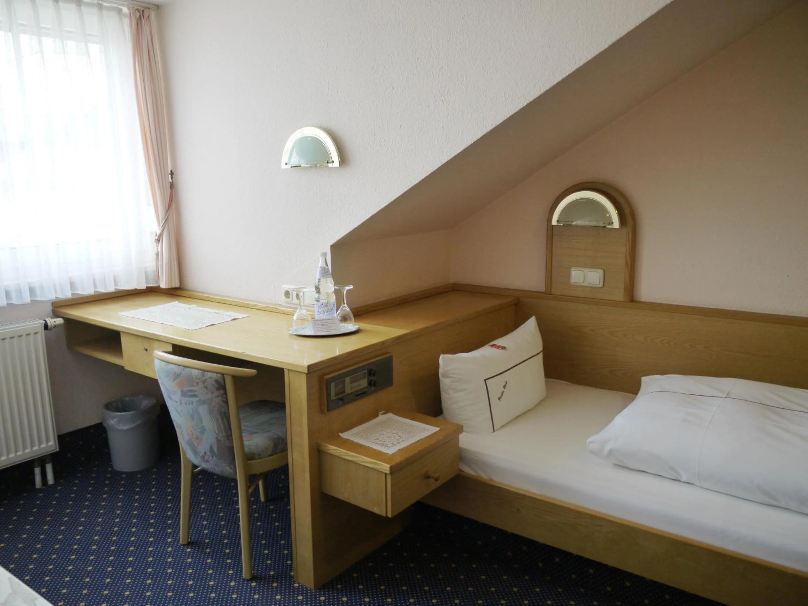 Bed in Hotel Ebner