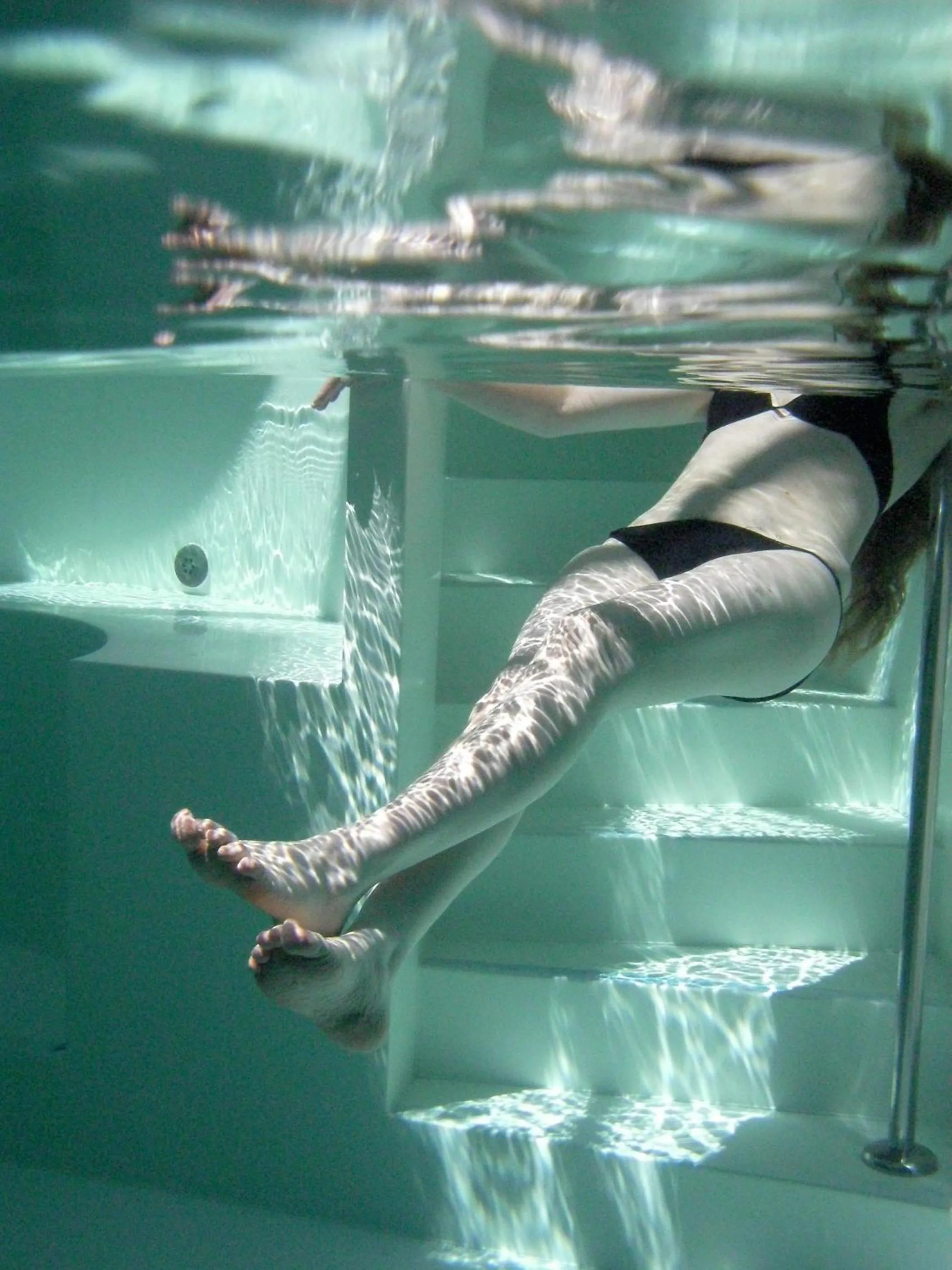 Swimming pool in Hotel Ebner