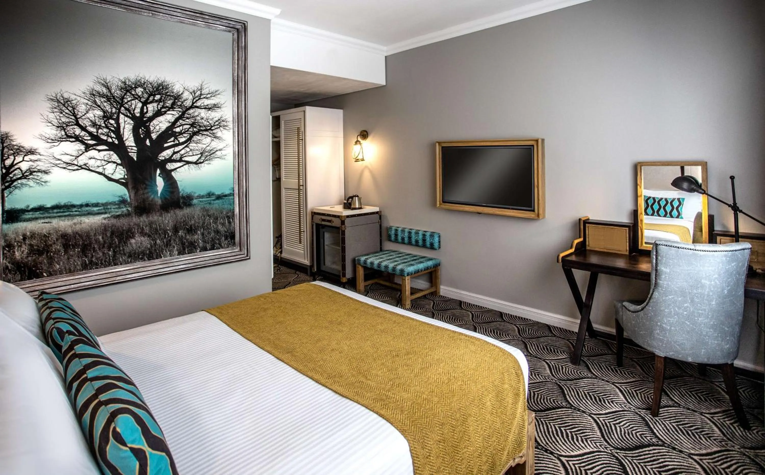 Bedroom, Bed in Southern Sun Ridgeway Lusaka