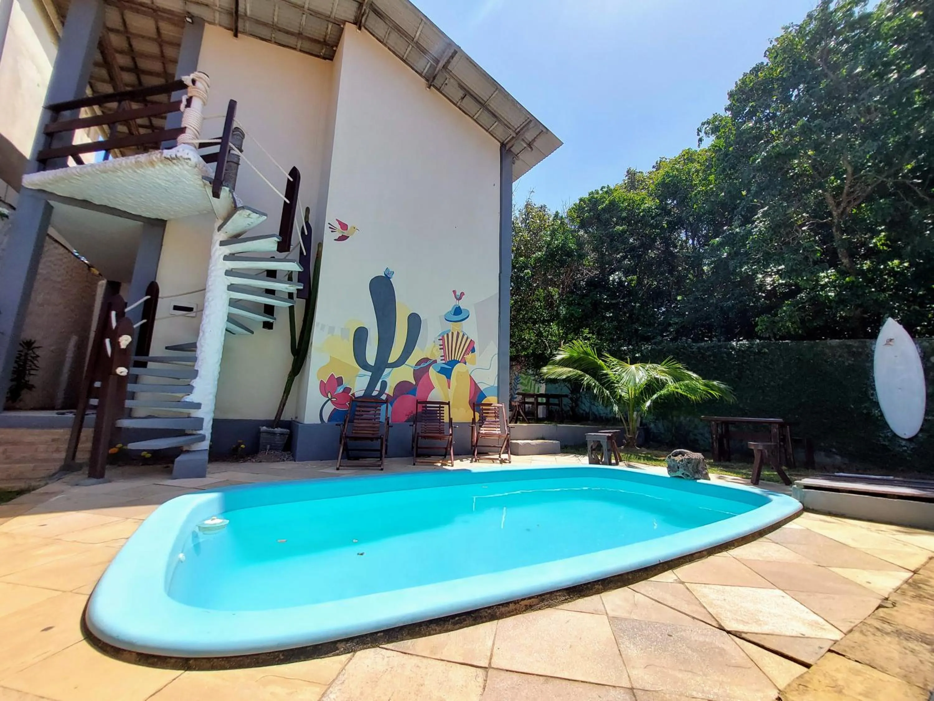 Seating area in Pousada Toa Toa Em Pipa