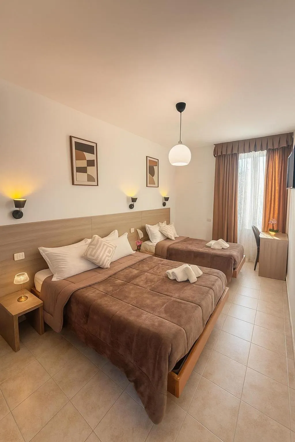 Bedroom, Bed in Hotel Aurelia Milano Centrale