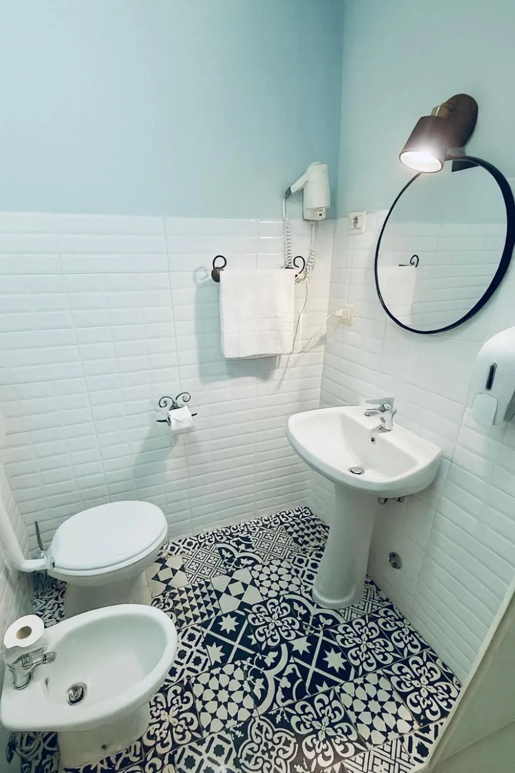 Bathroom in Hotel Aurelia Milano Centrale