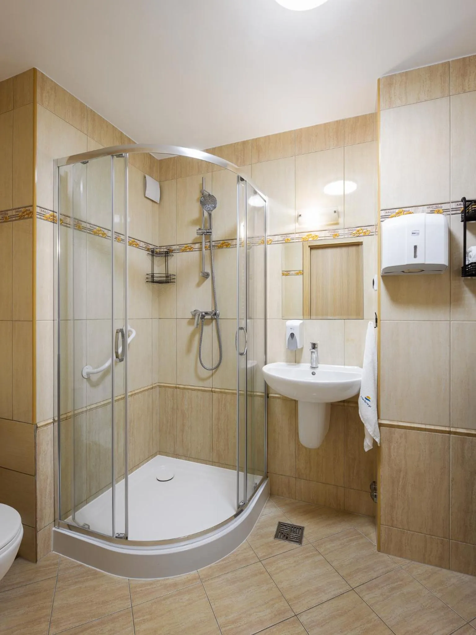 Bathroom in Interferie Dąbki SU Argentyt