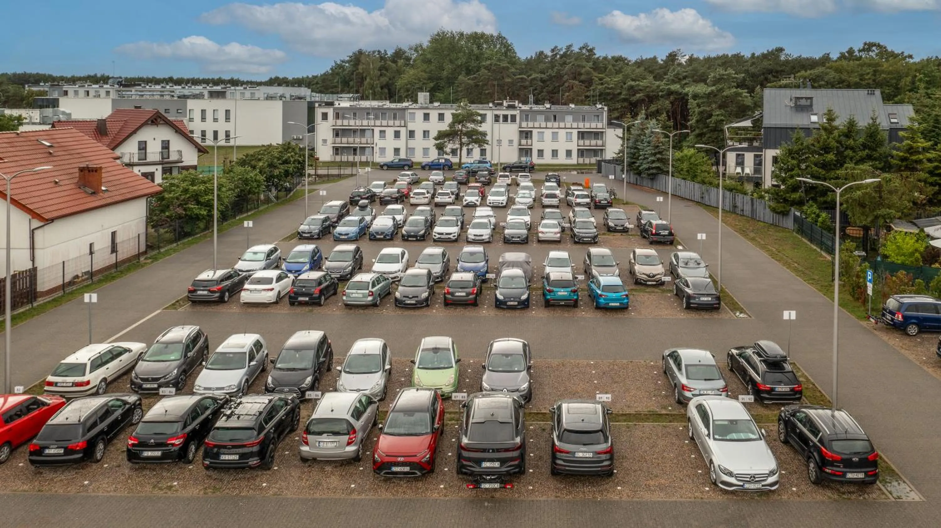 Parking in Interferie Dąbki SU Argentyt
