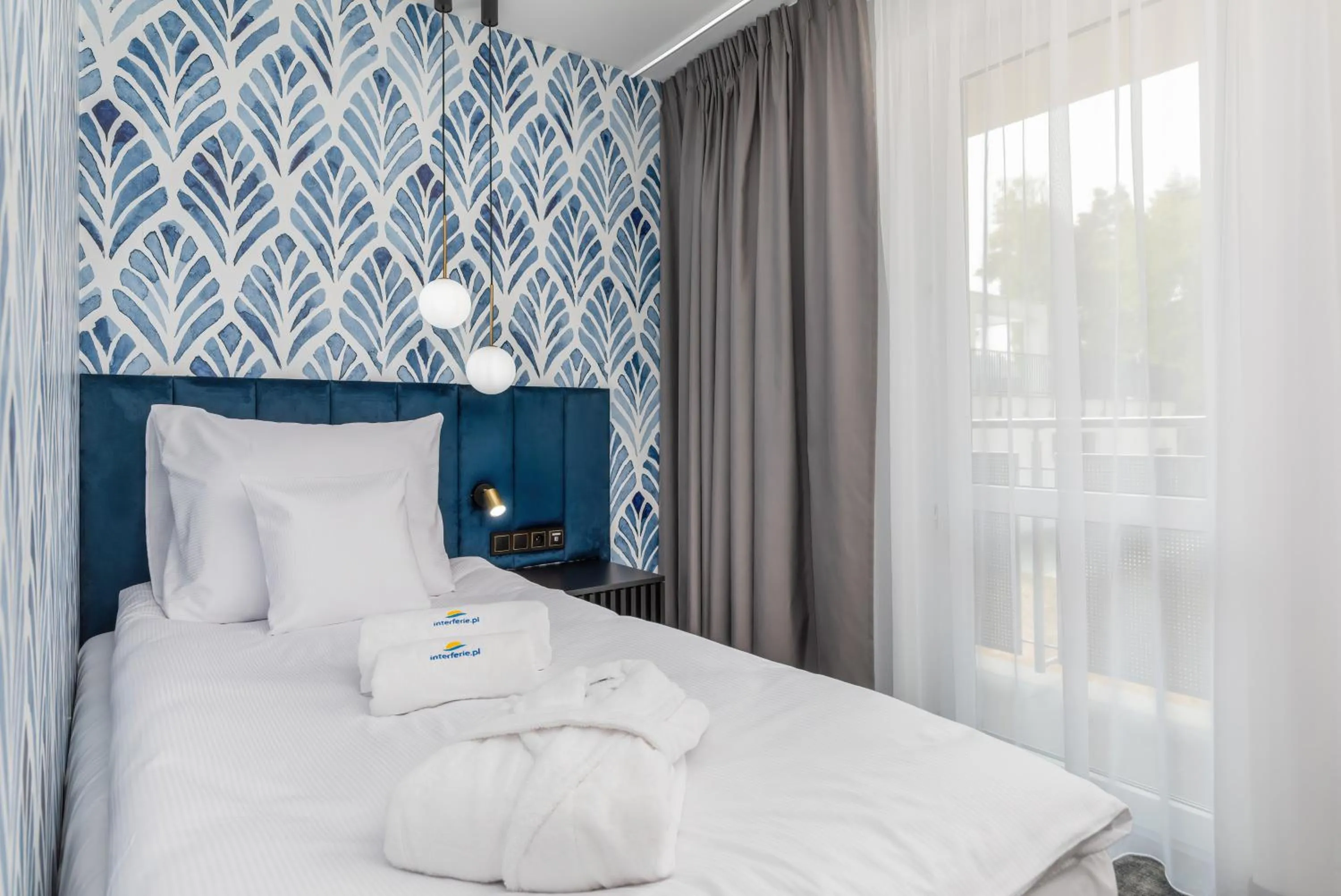 Photo of the whole room, Bed in Interferie Dąbki SU Argentyt