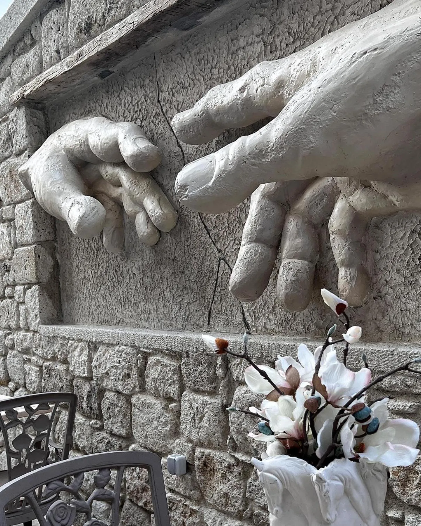 Decorative detail in Ala Da Vinci Hotel Alaçatı