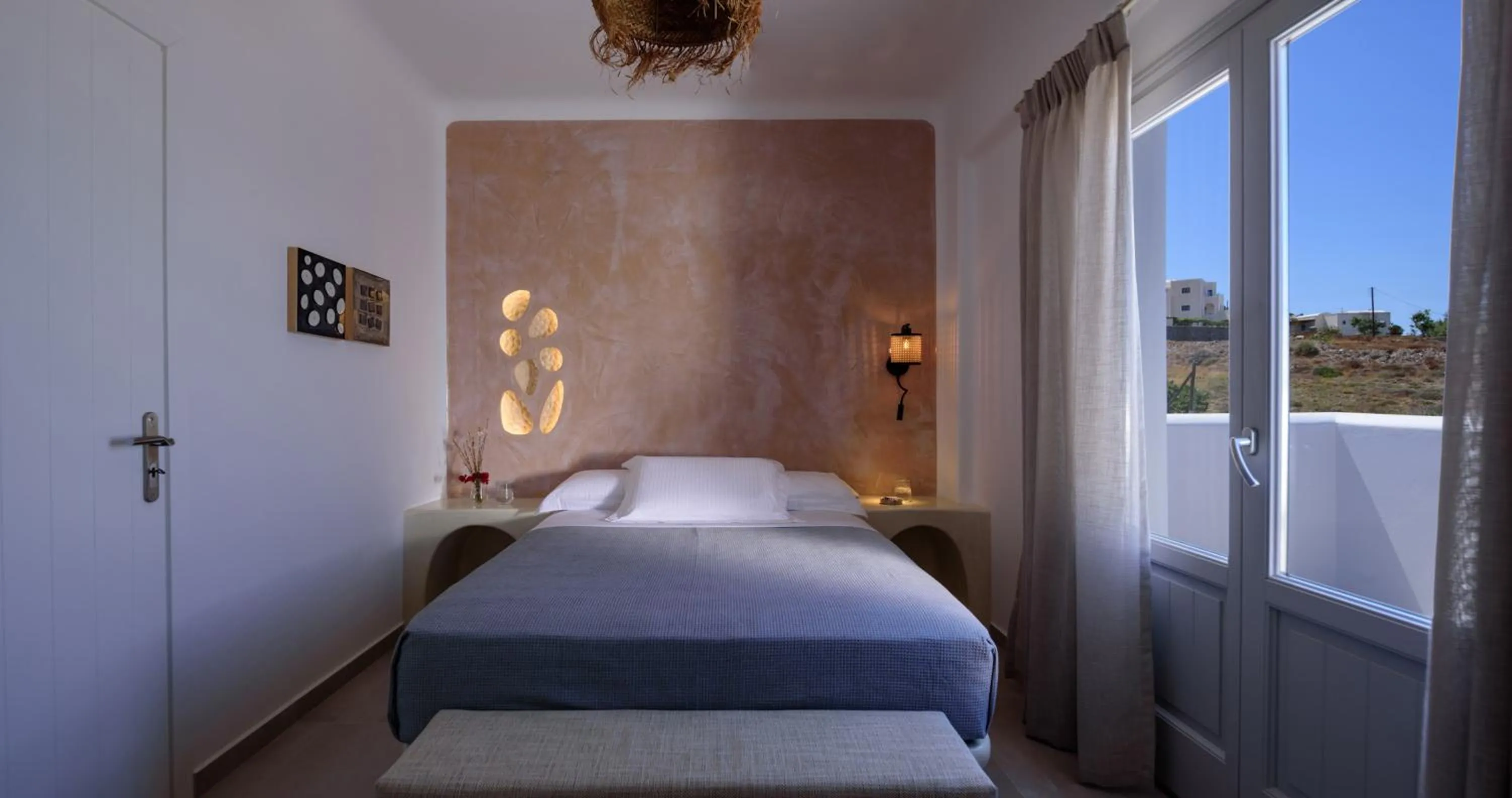 Bed in Acro Blue Luxury Villas