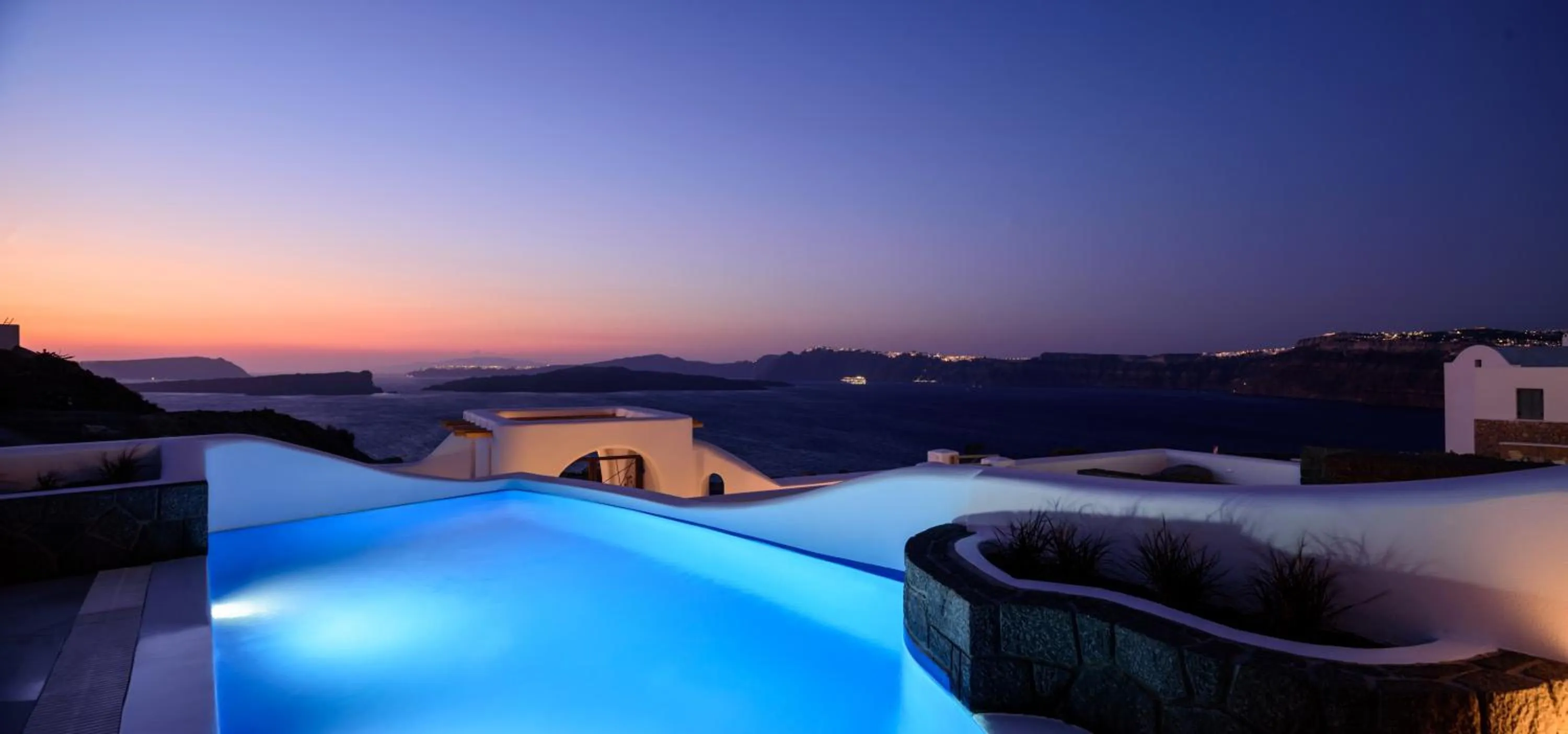 Balcony/Terrace in Acro Blue Luxury Villas