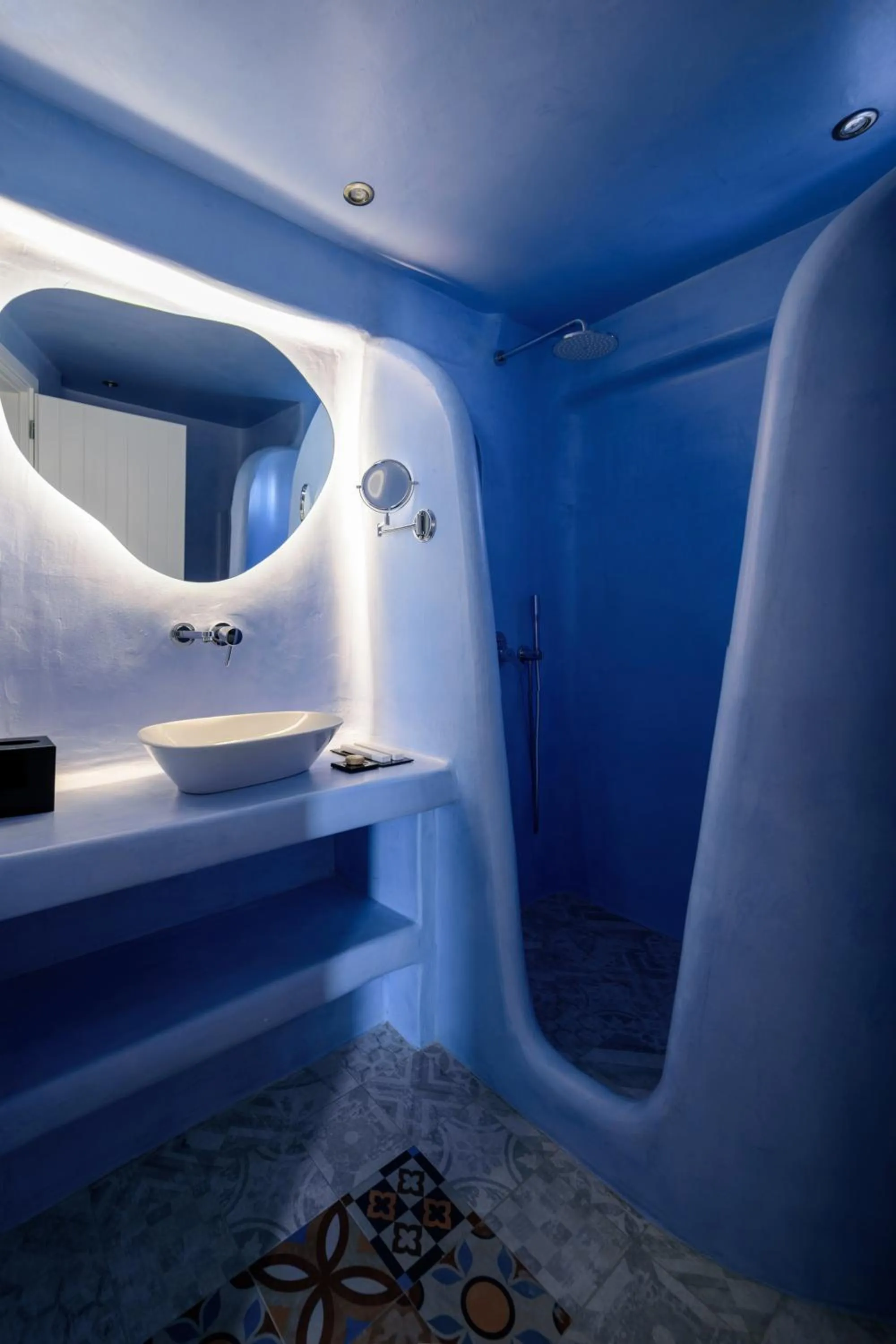 Bathroom, Bed in Acro Blue Luxury Villas
