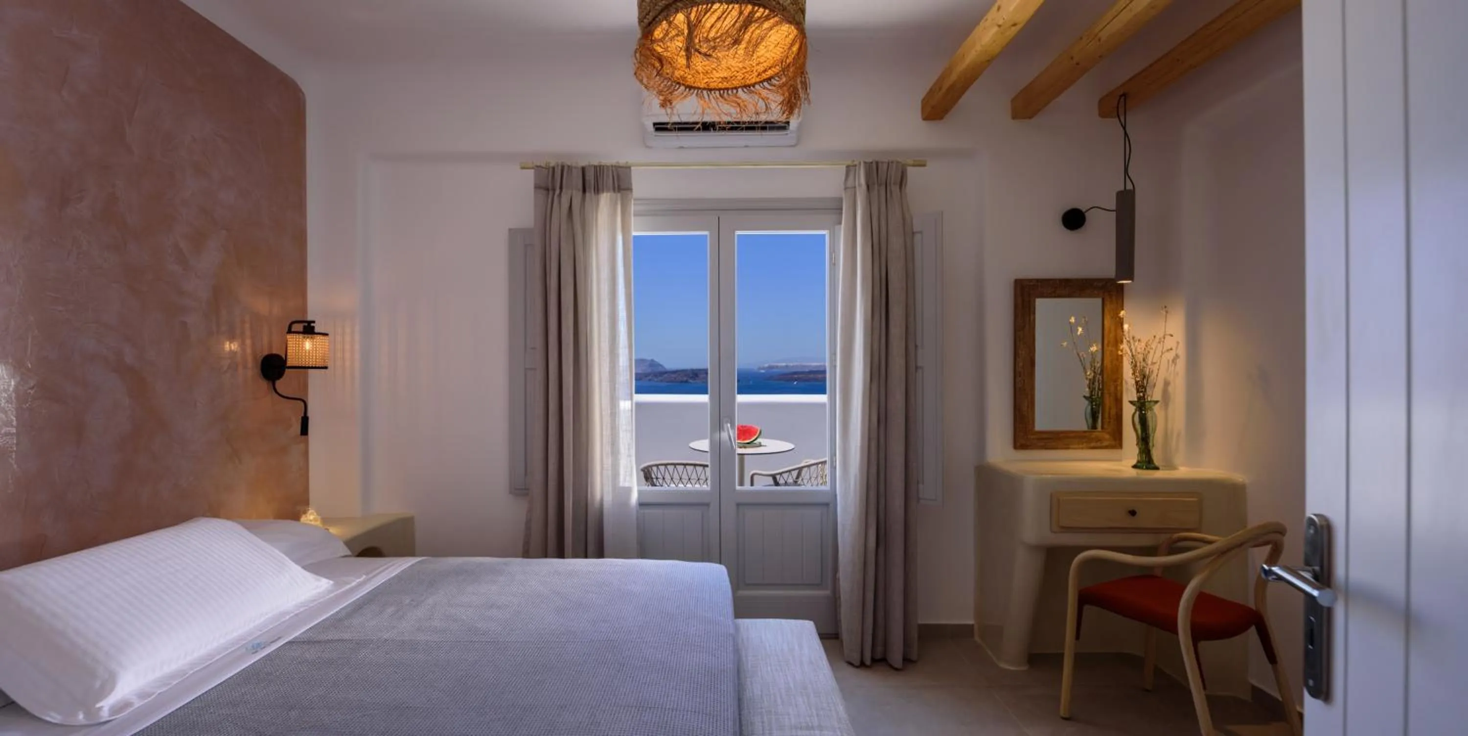 Photo of the whole room, Bed in Acro Blue Luxury Villas