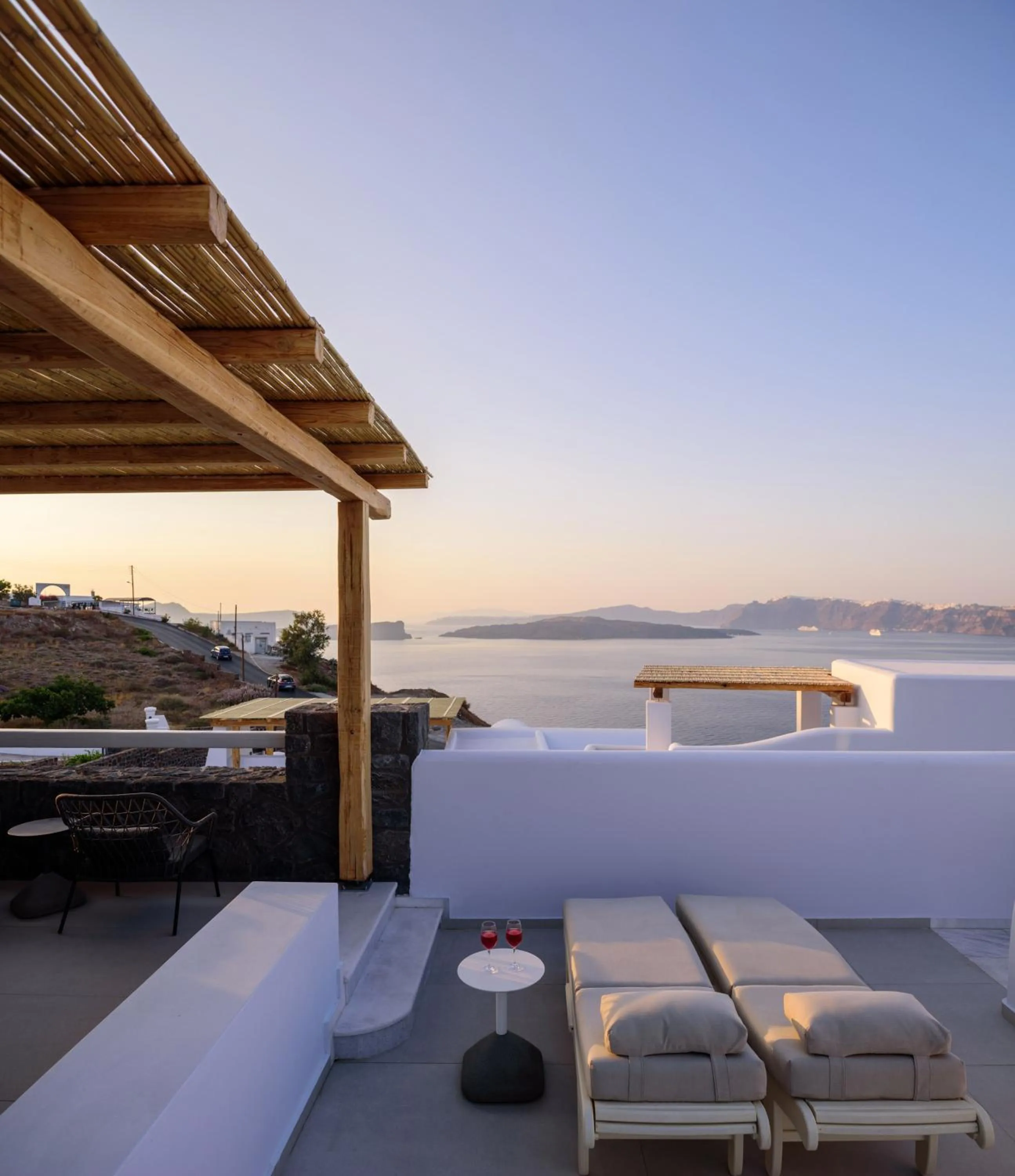 Sea view in Acro Blue Luxury Villas