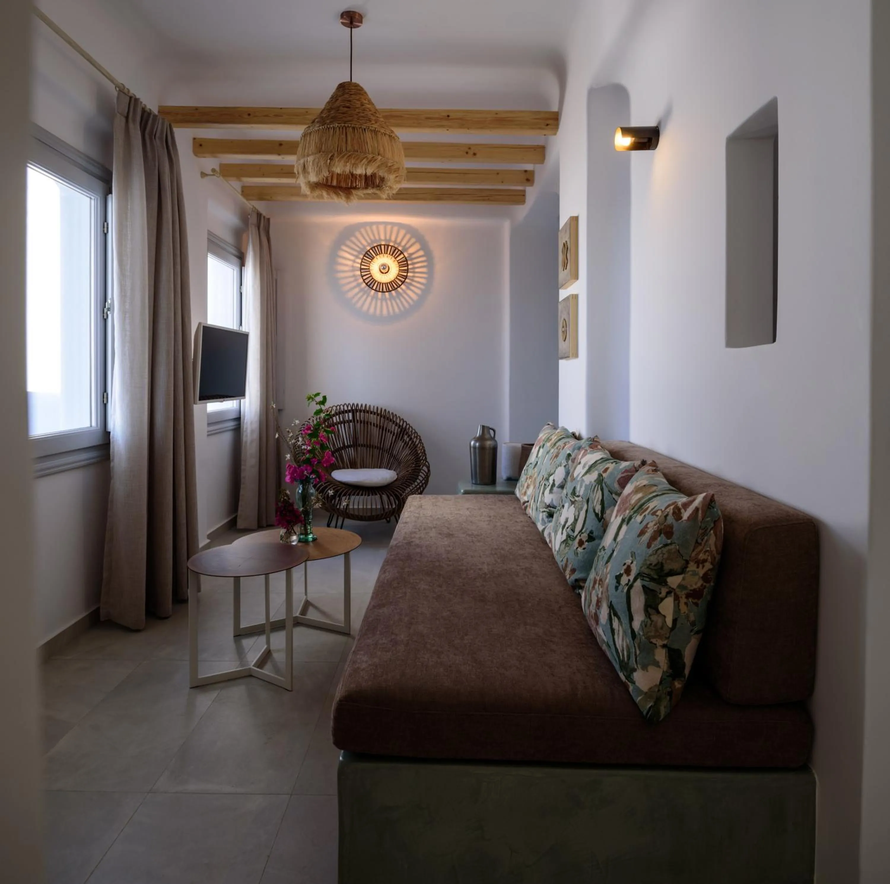 Living room in Acro Blue Luxury Villas