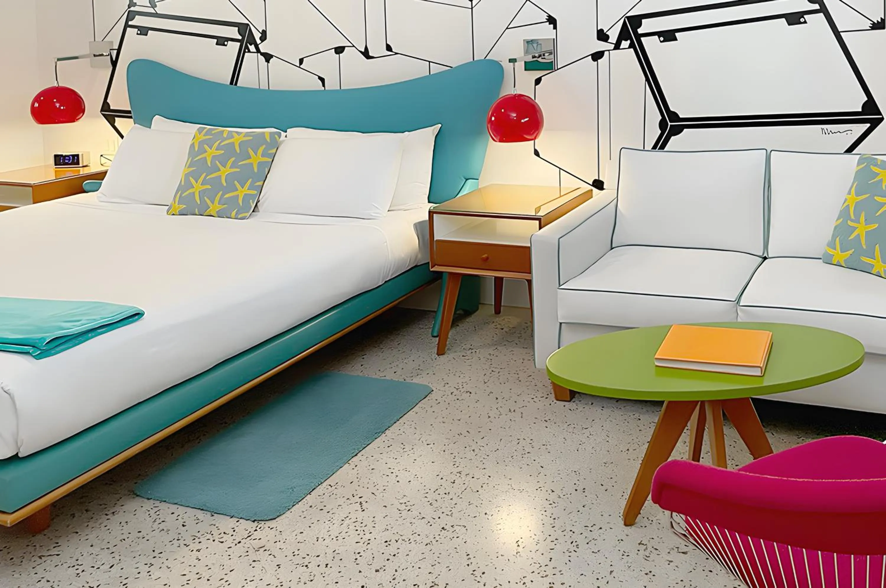 Property building, Bed in The Vagabond Hotel Miami